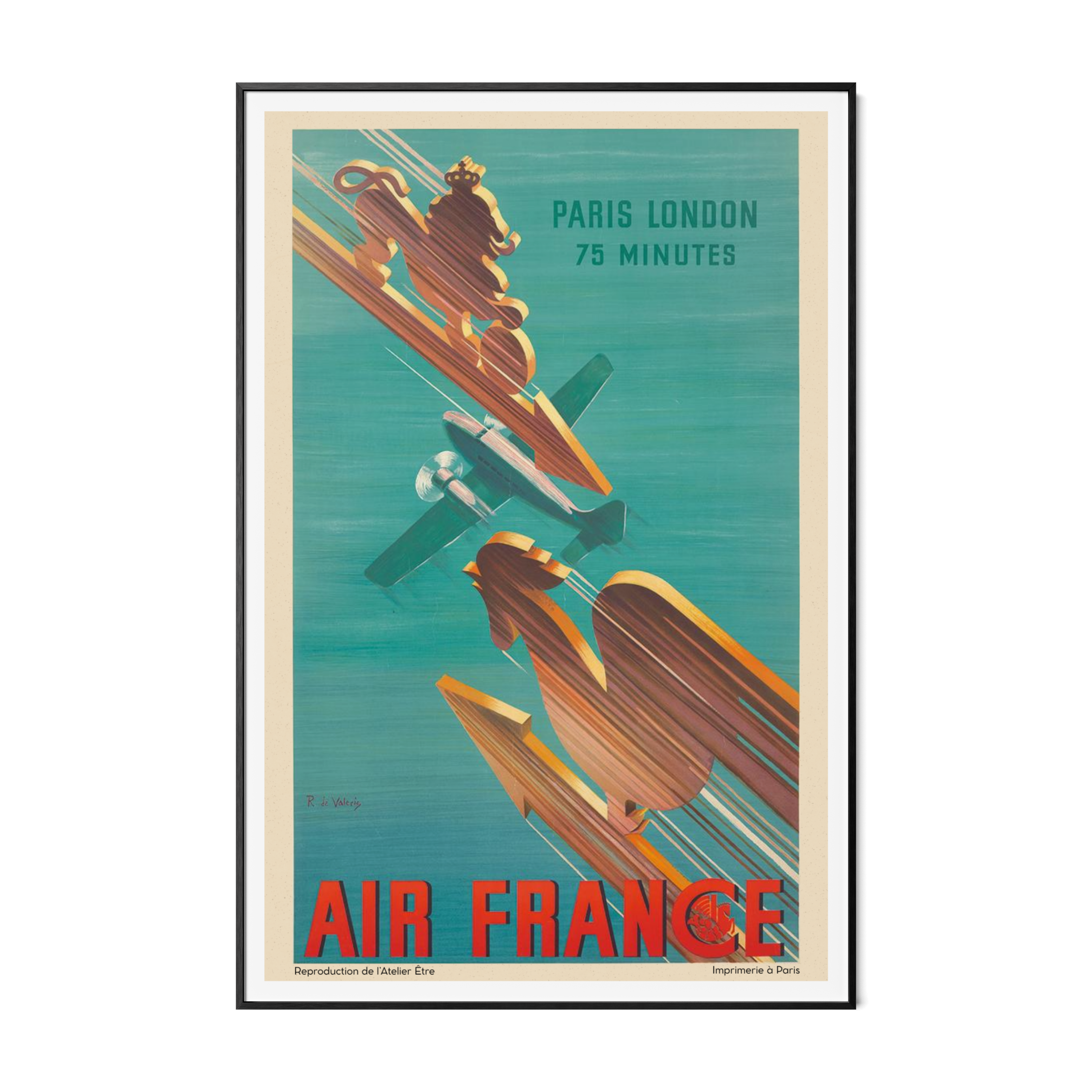 Paris to London in 90m - via Air France