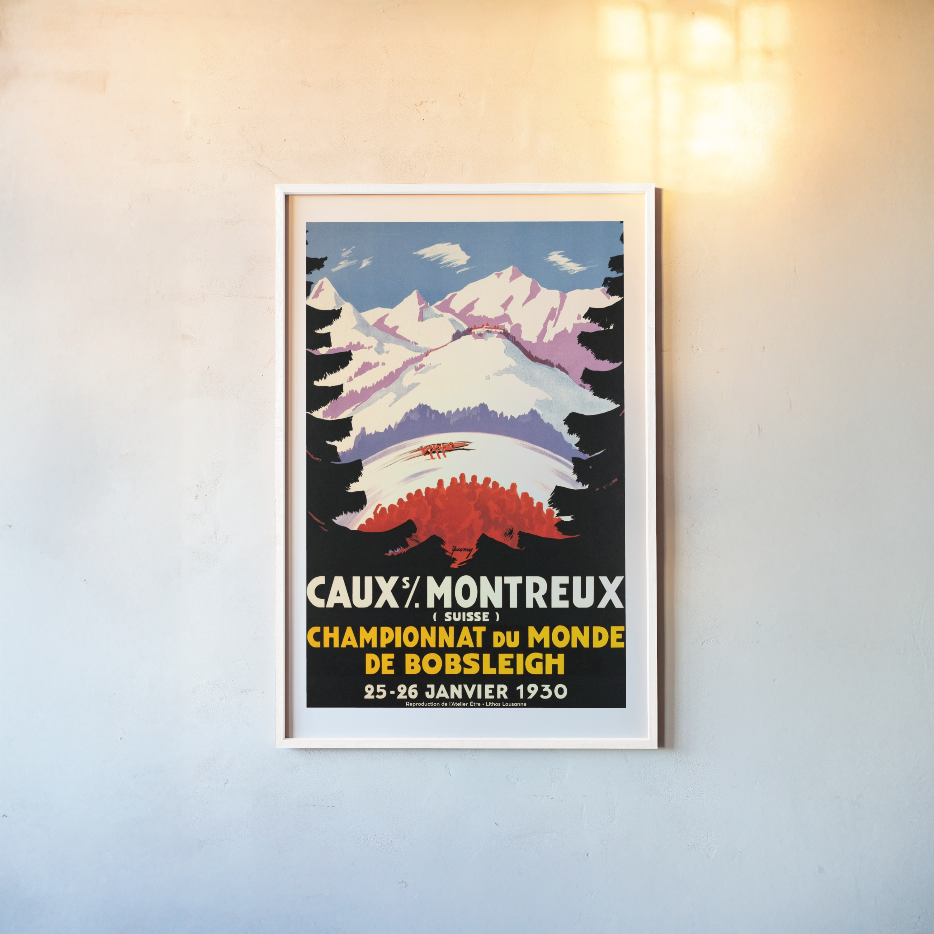 Caux Montreux, Bobsleigh World Championship