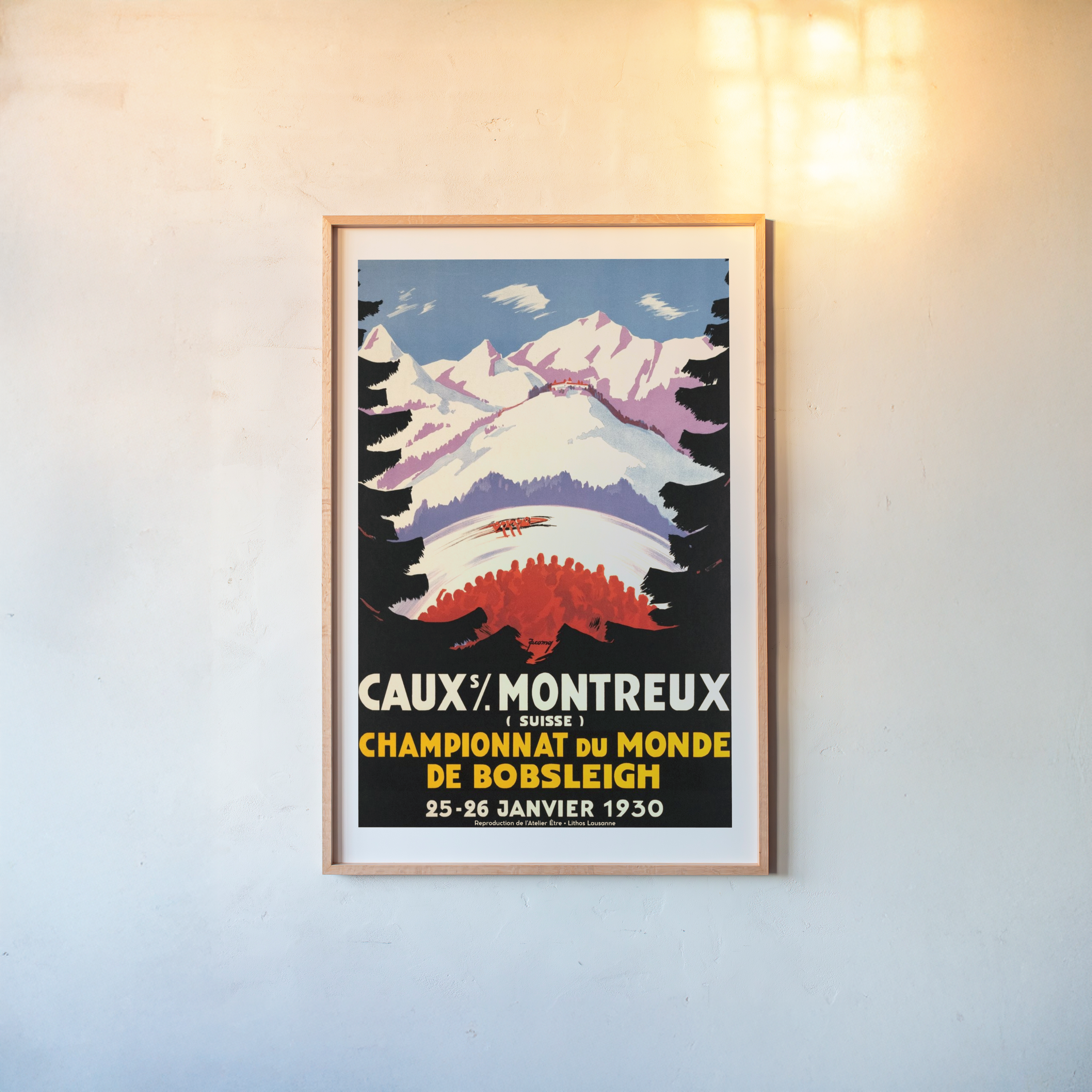 Caux Montreux, Bobsleigh World Championship