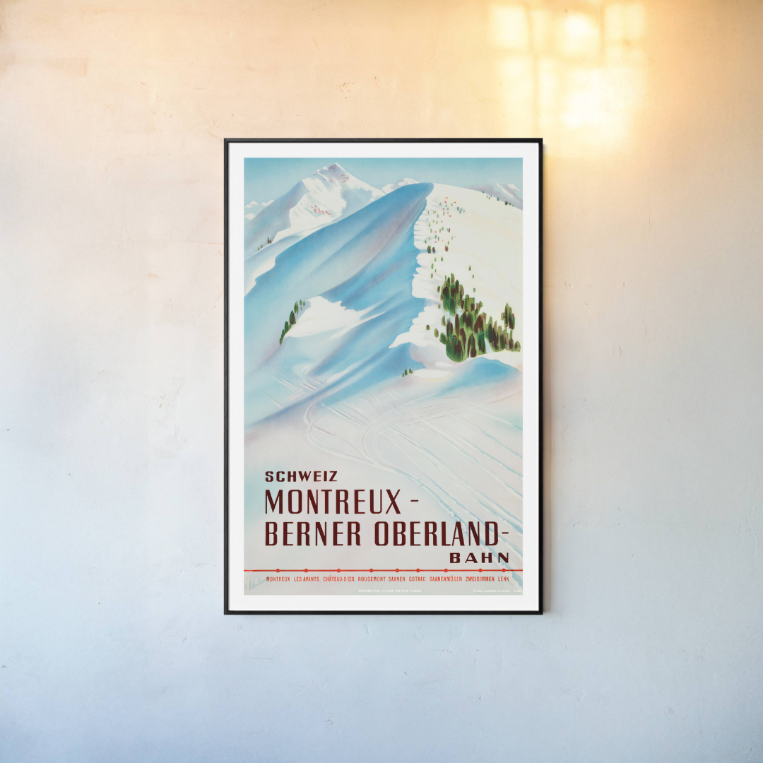 Montreux, Suisse - Arrêts ferroviaires