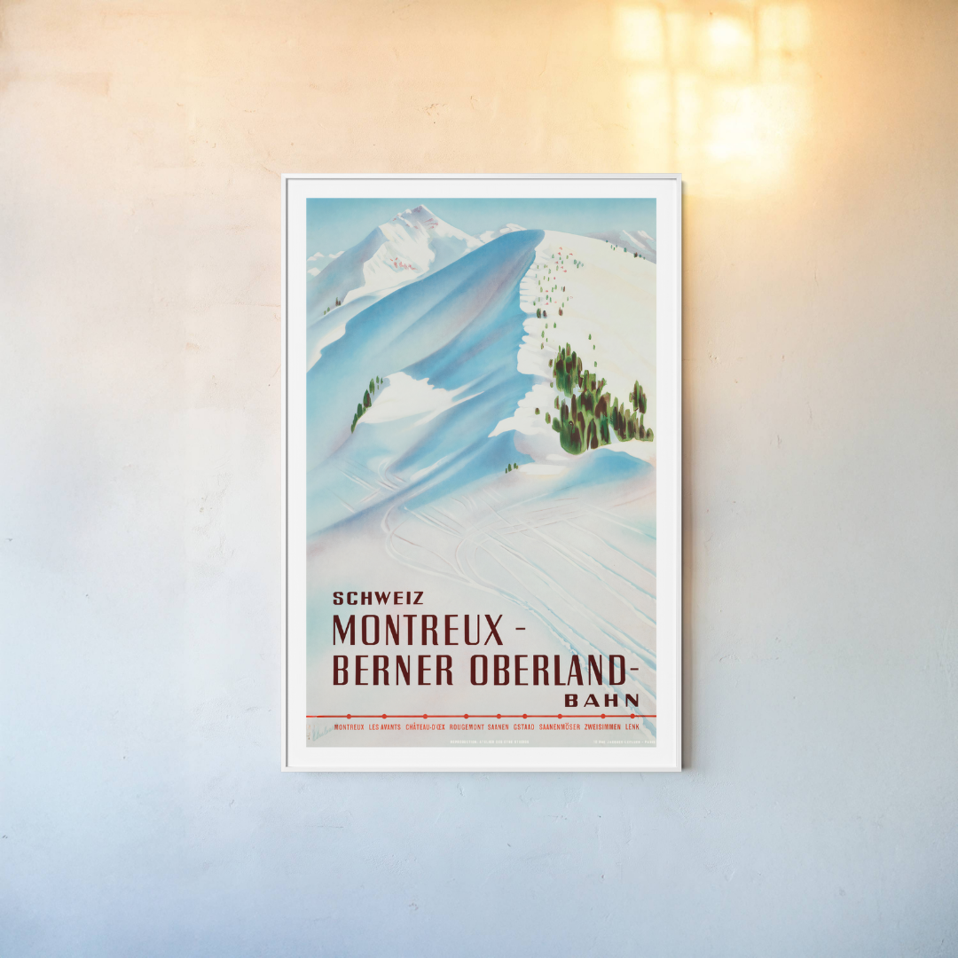 Montreux, Suisse - Arrêts ferroviaires