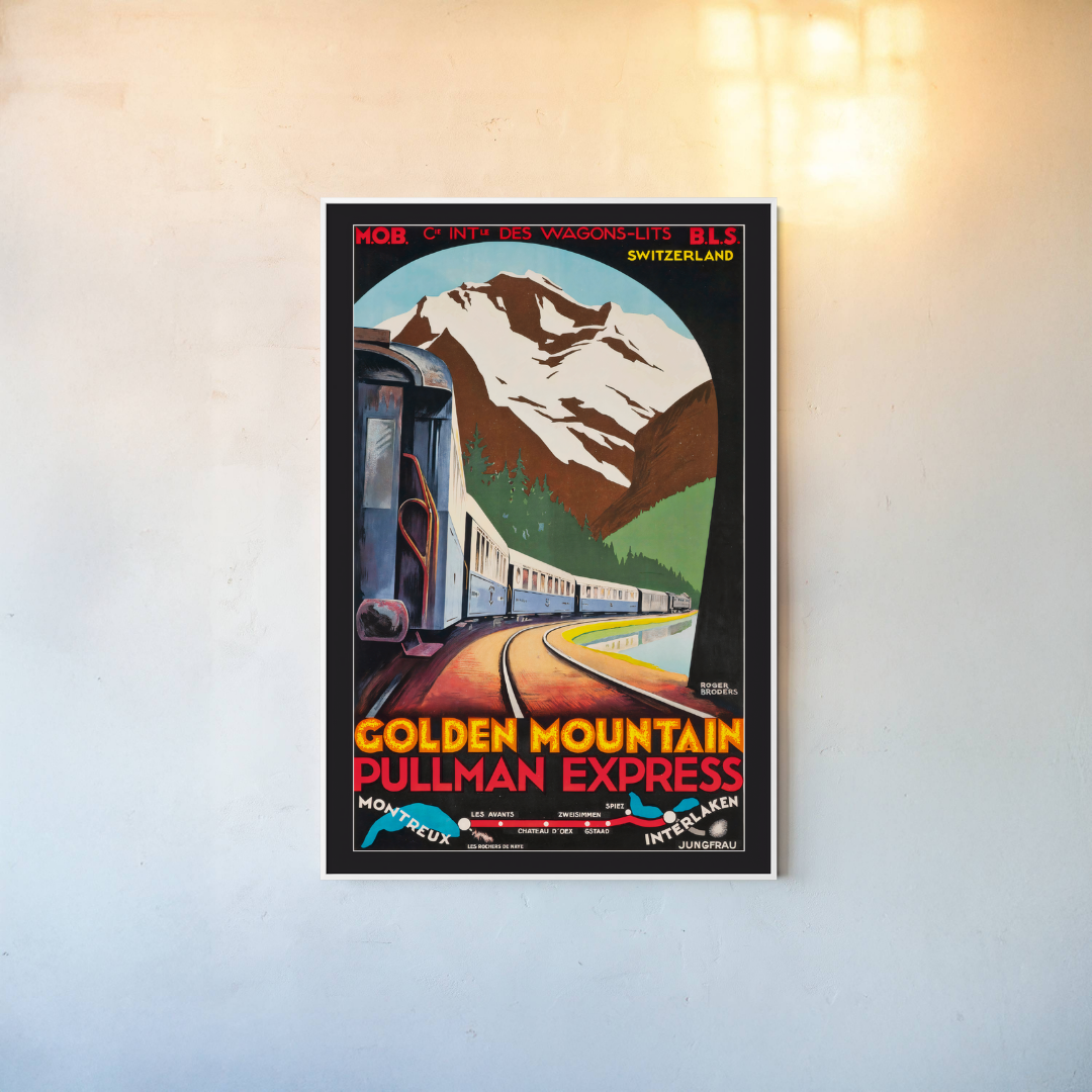 Switzerland via The Golden Mountain Express