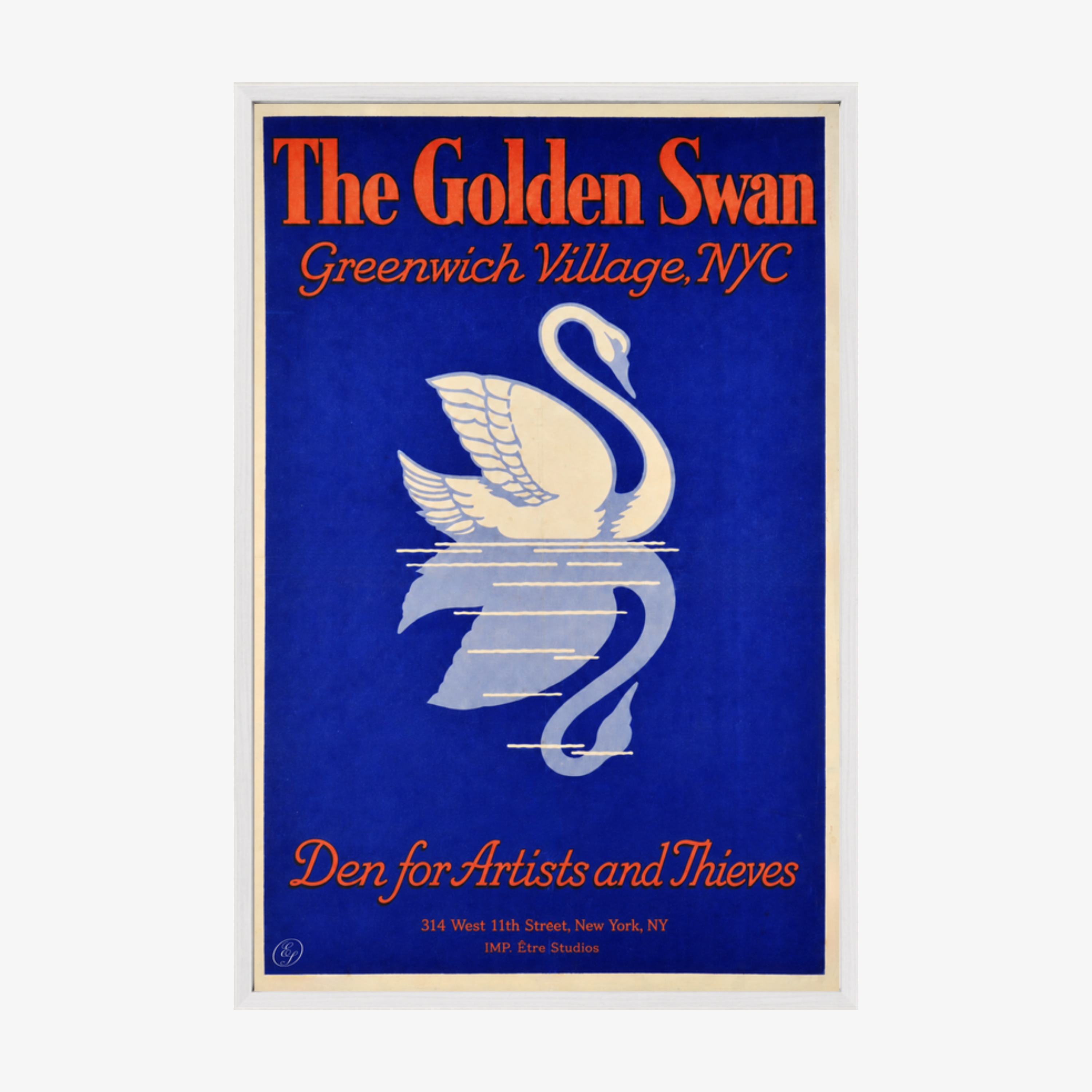 Golden Swan White Oak Frame