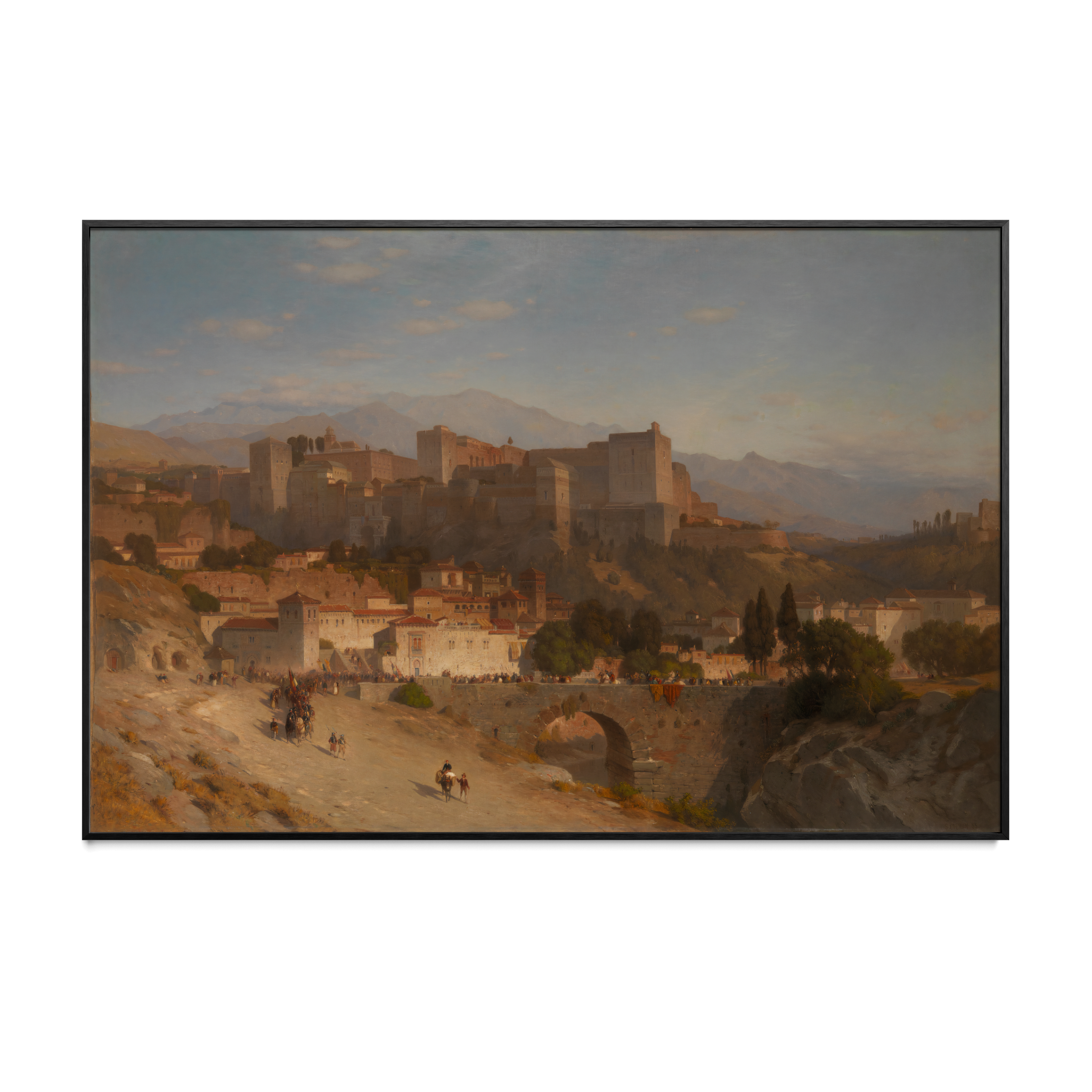 La colline de l'Alhambra, Grenade