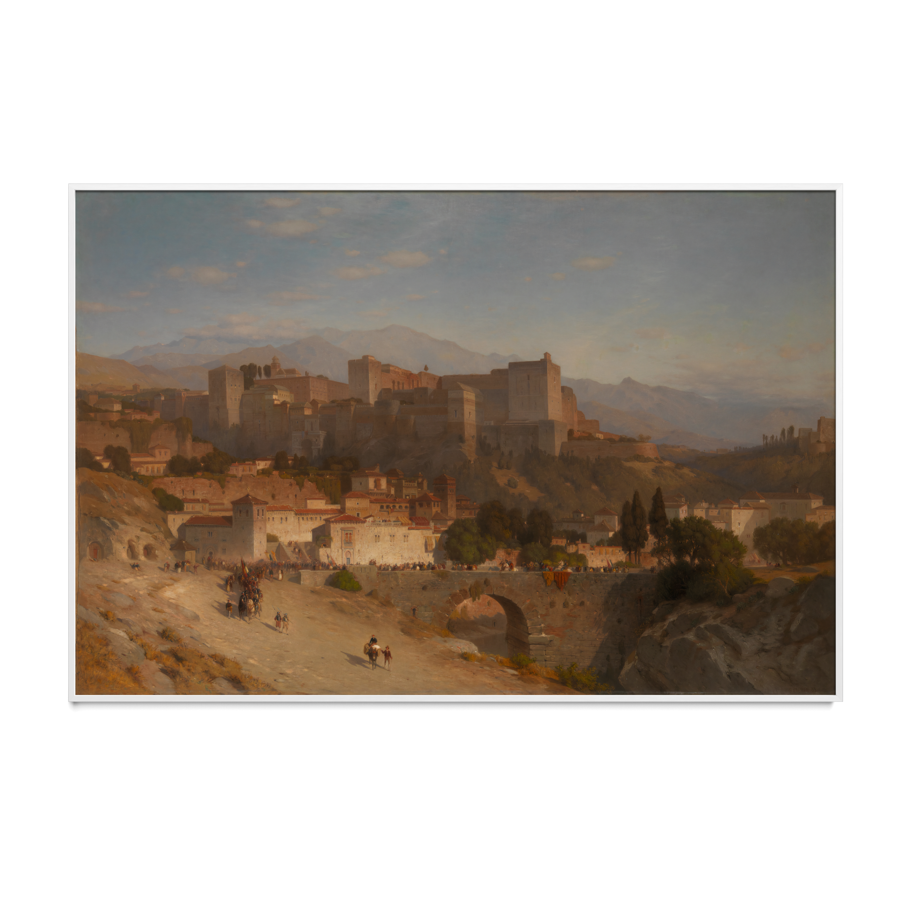 La colline de l'Alhambra, Grenade
