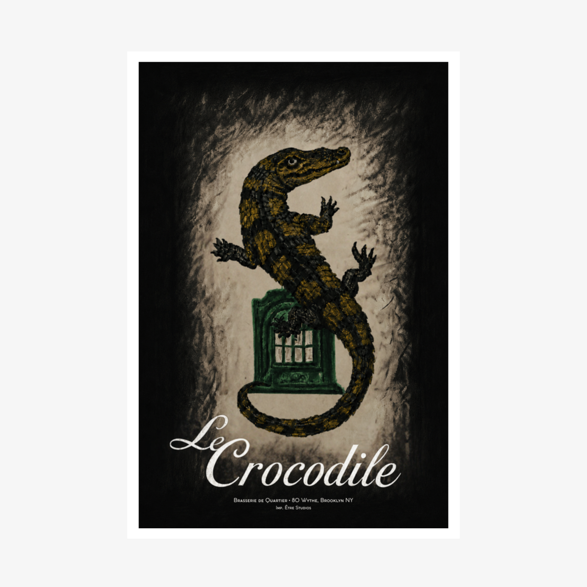 Le Crocodile Unframed Frame