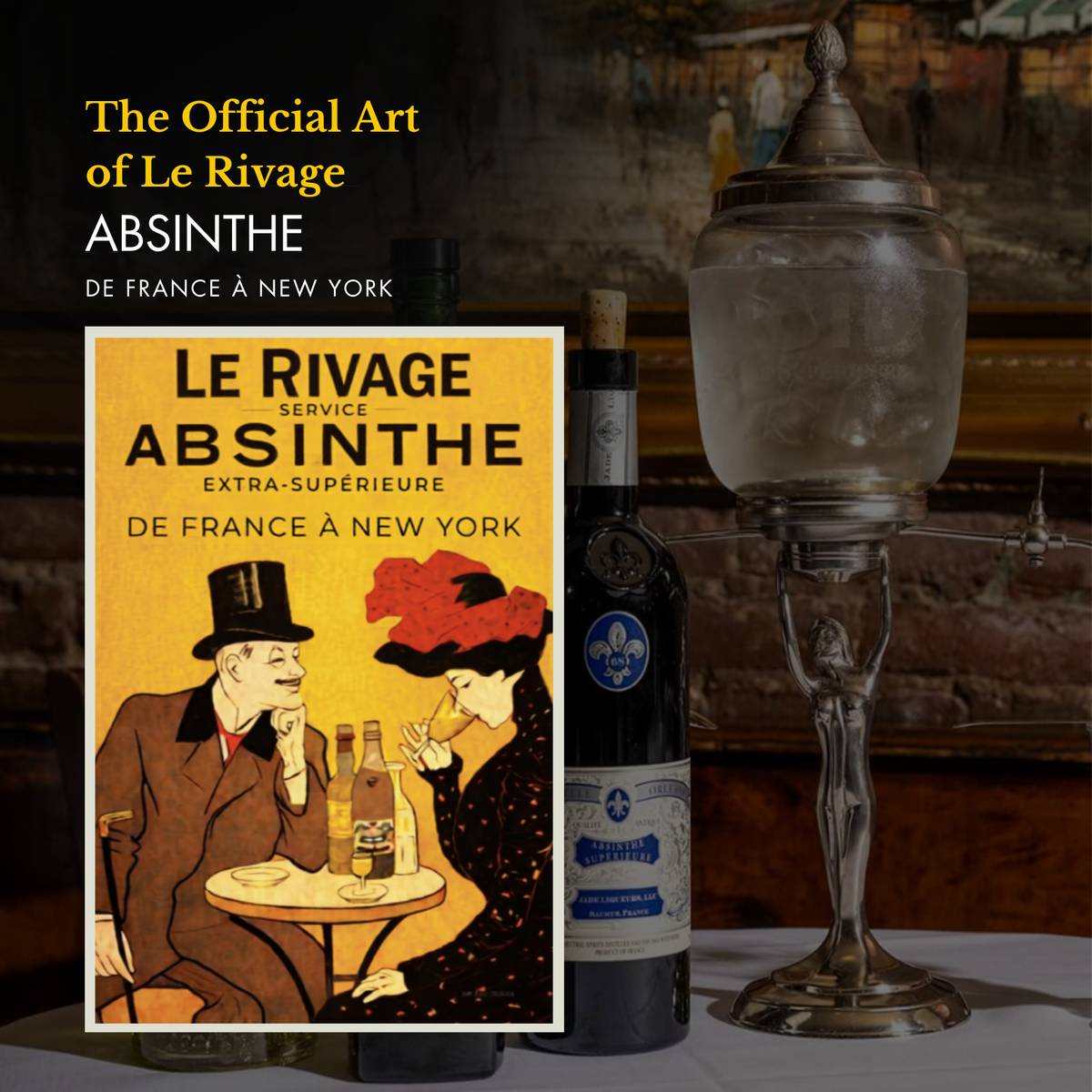 Le Rivage - Absinthe Poster