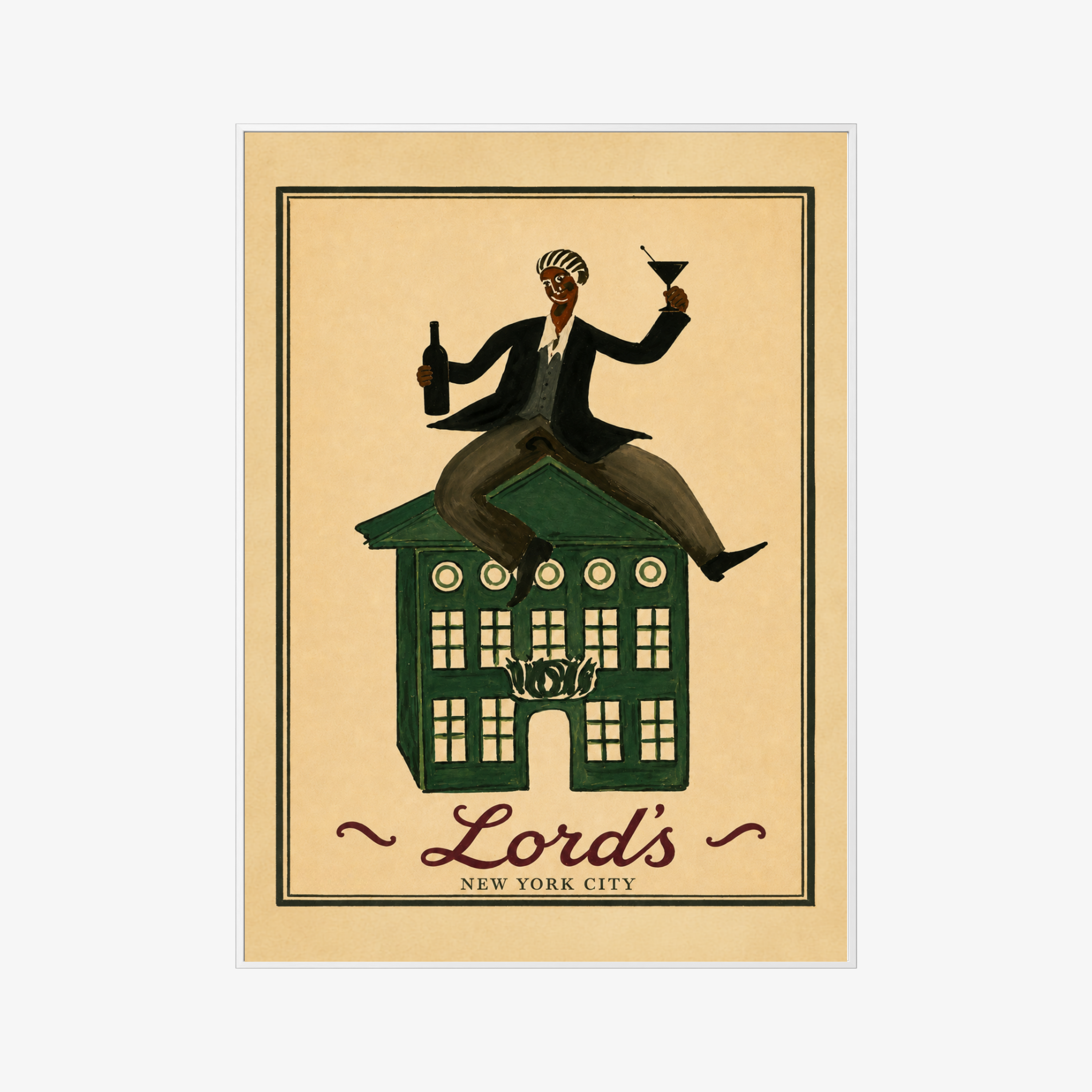 Lord's English - Vintage Advertising Poster