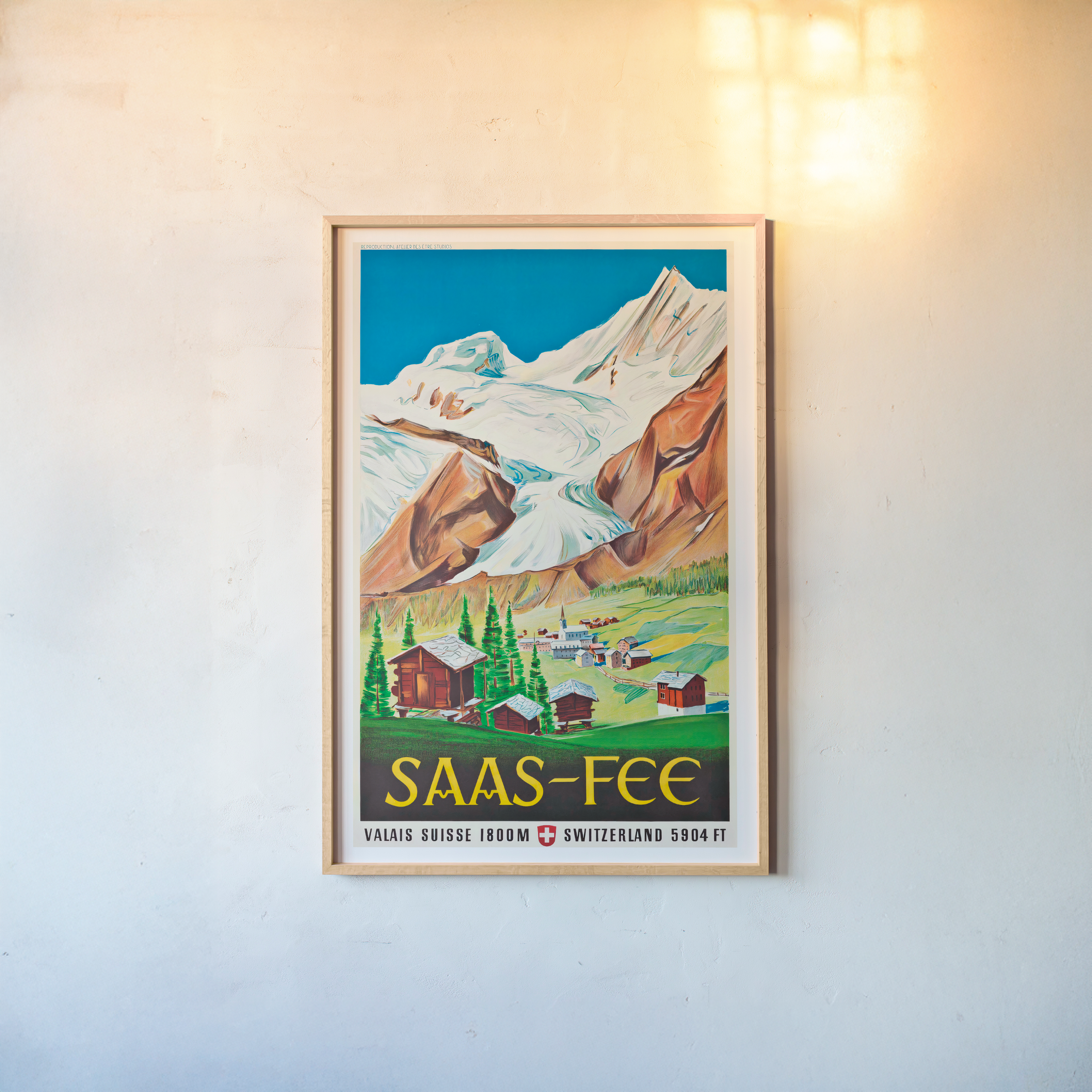 Saas-Fee, l'été en Suisse