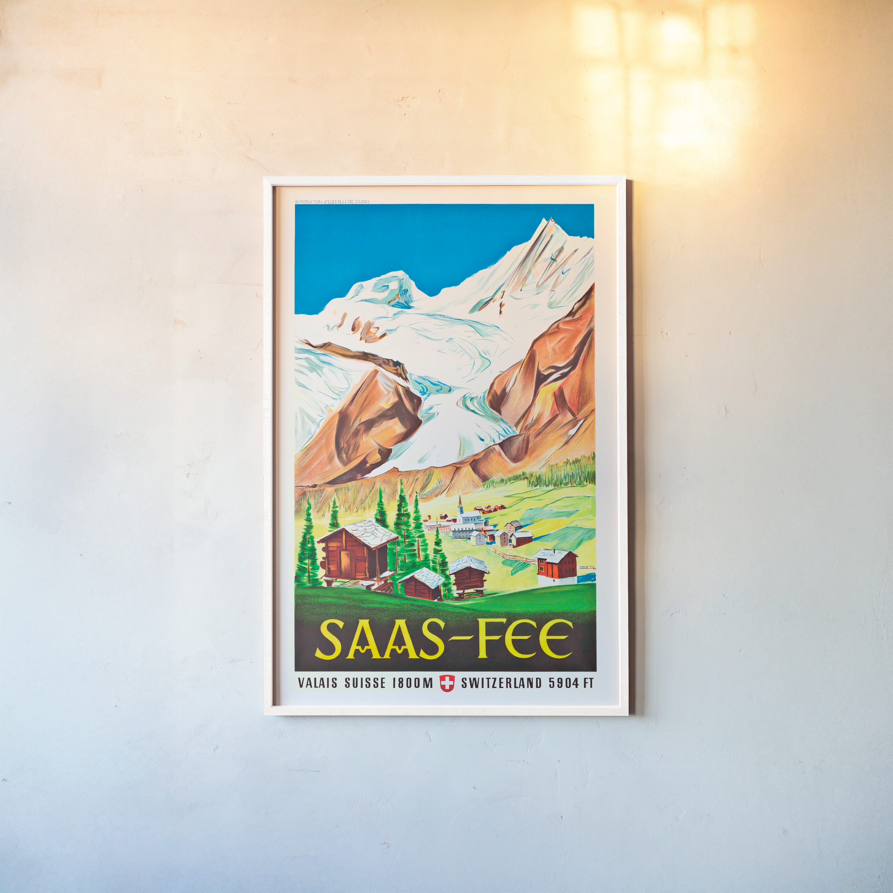 Saas-Fee, l'été en Suisse