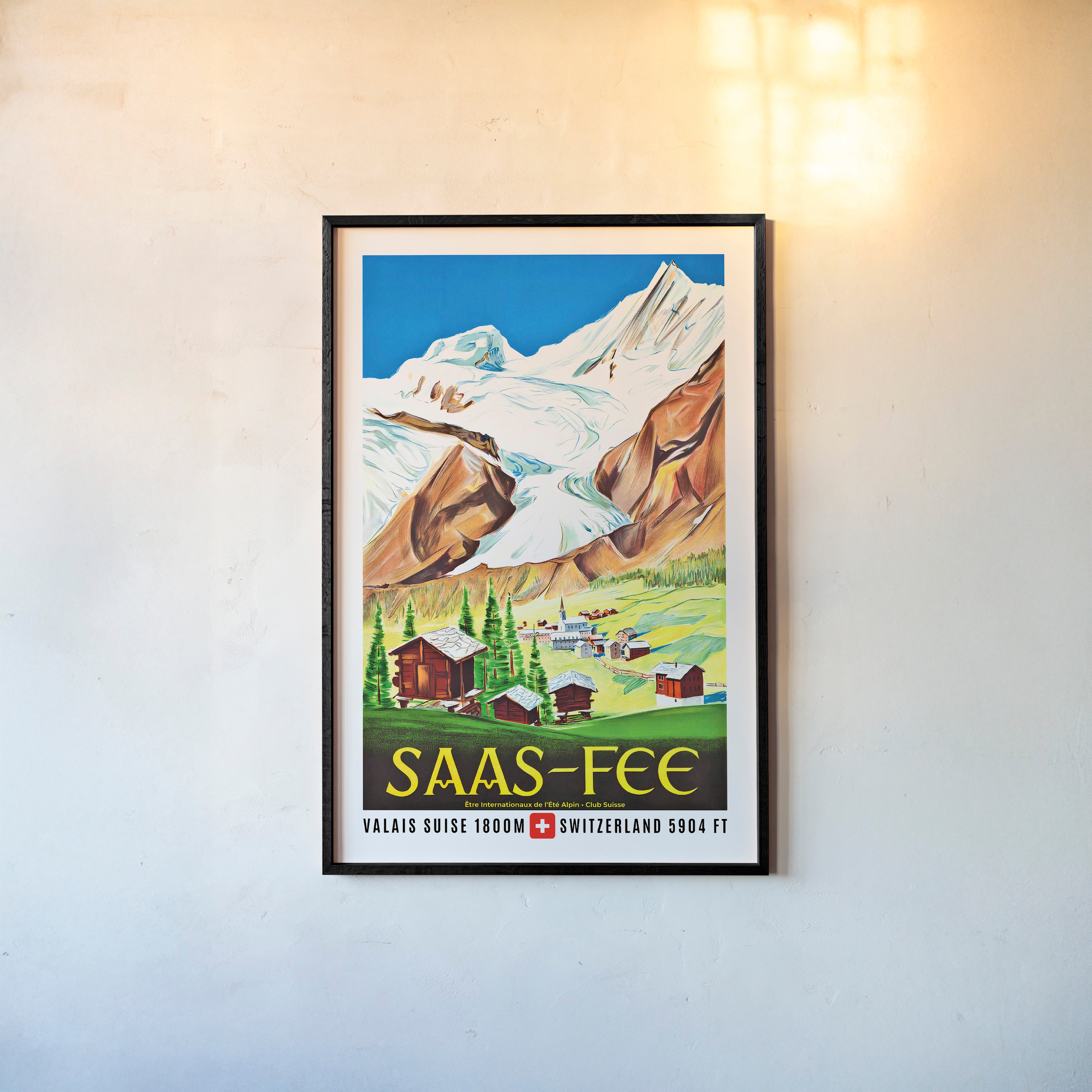 Saas-Fee, Summer in Switzerland