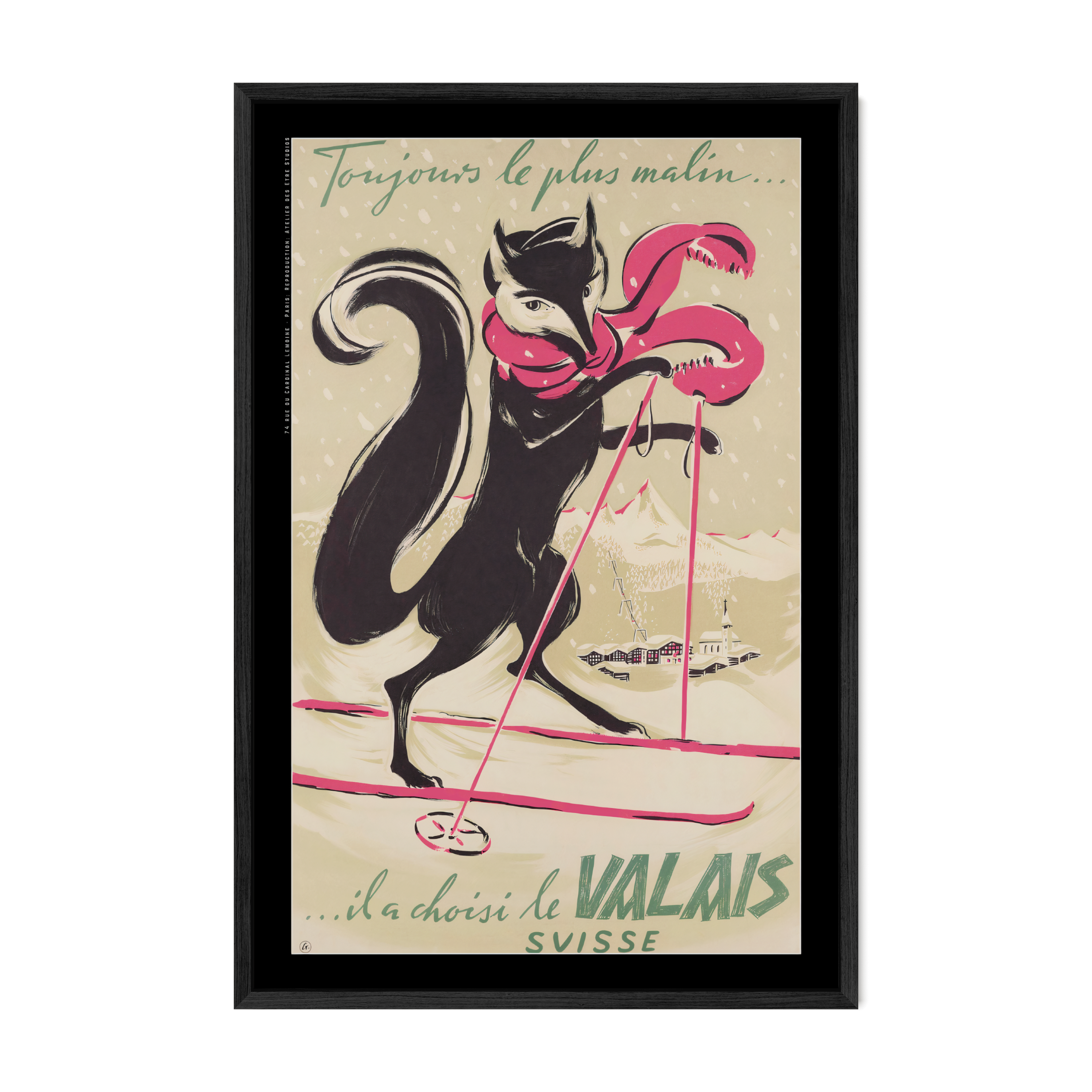 Valais Winter Fox