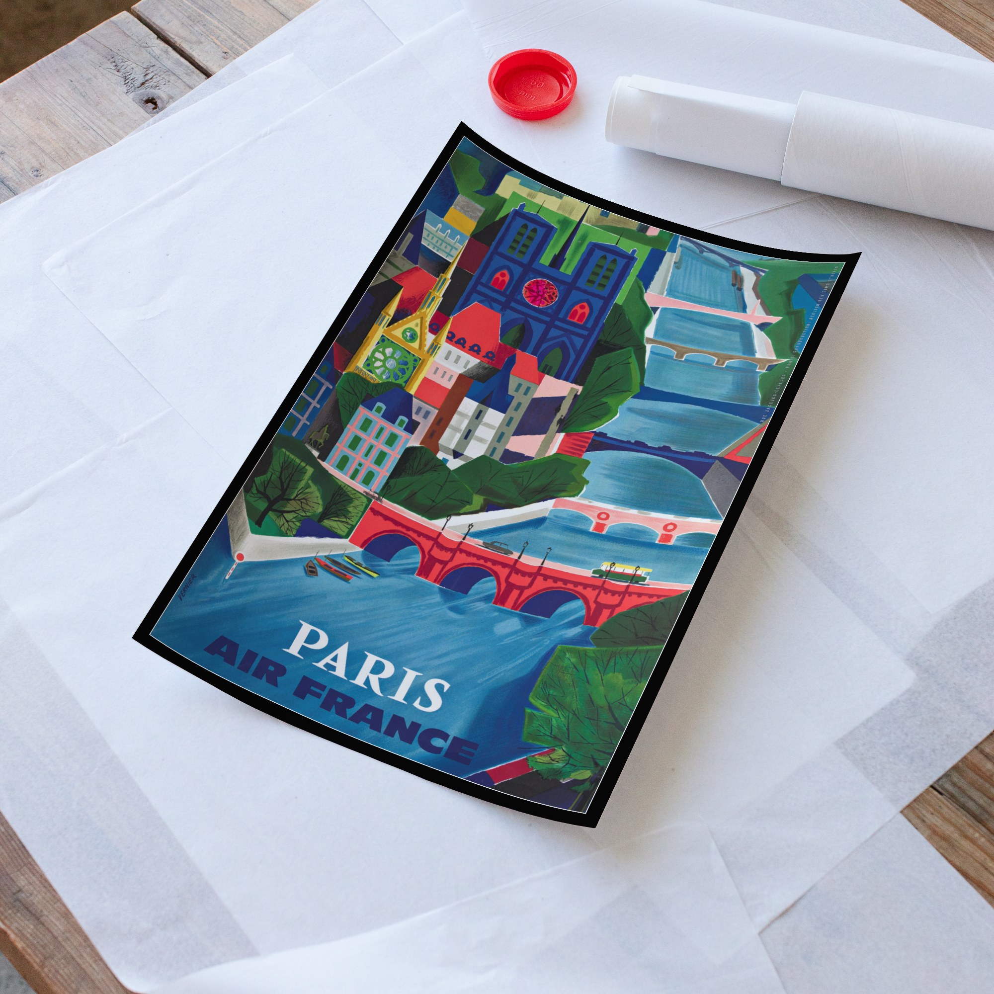 Paris via Air France