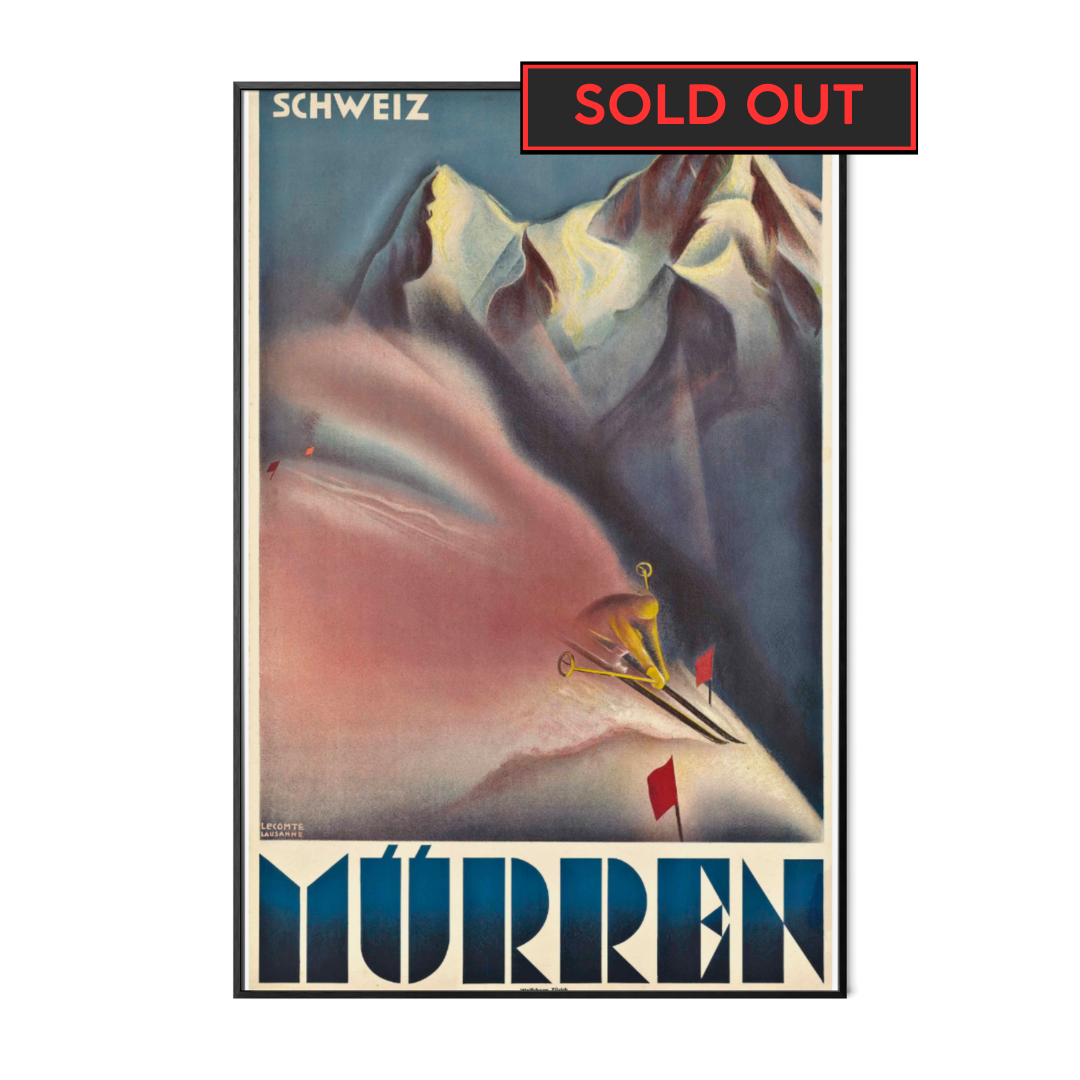 Ski in Murren, Switzerland
