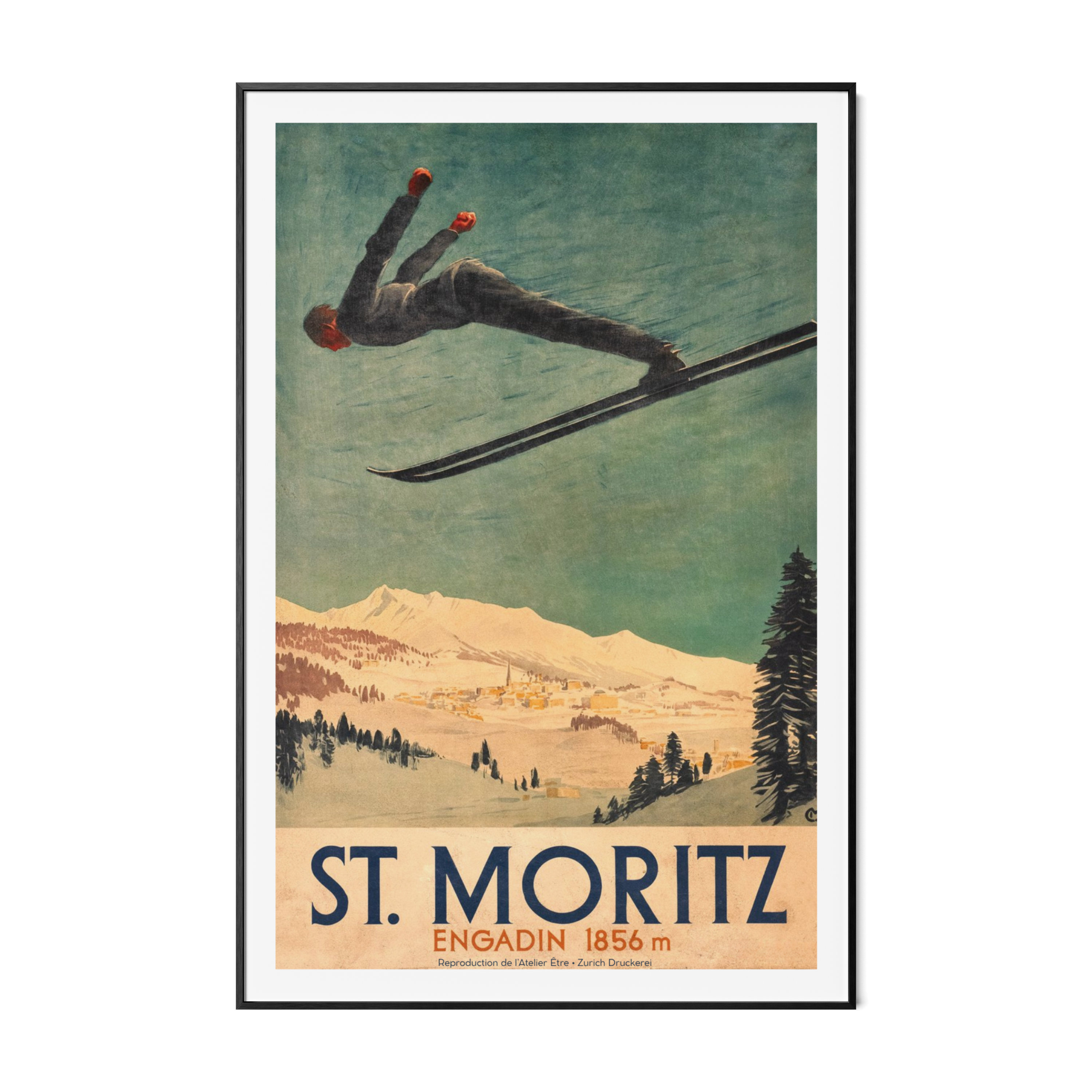 Ski in St. Moritz, Engadin