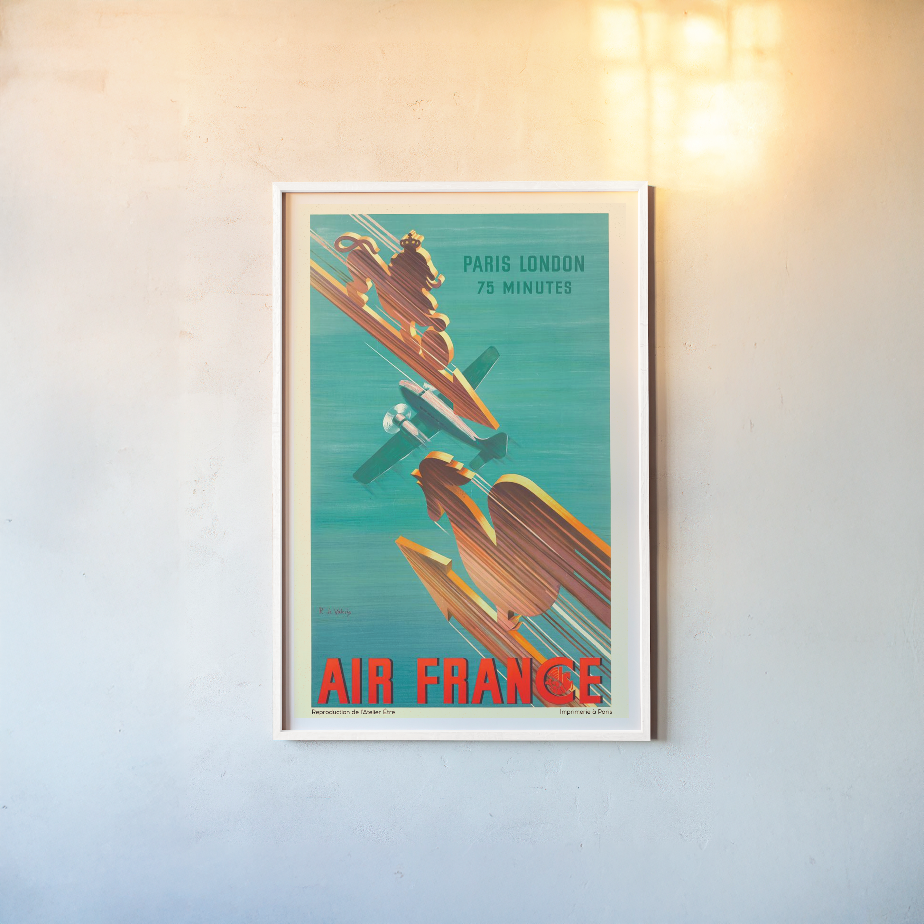 Paris to London in 90m - via Air France