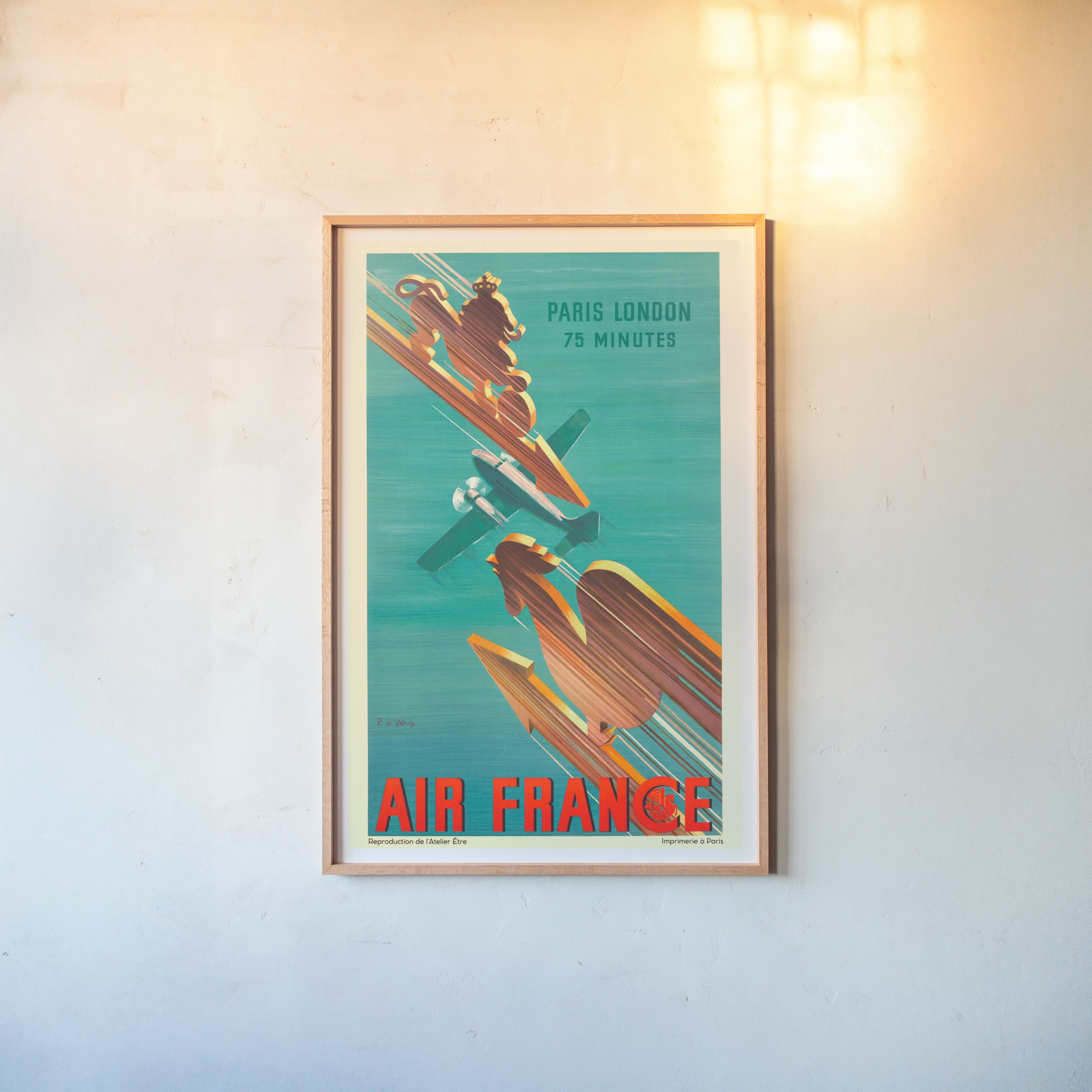 Paris to London in 90m - via Air France