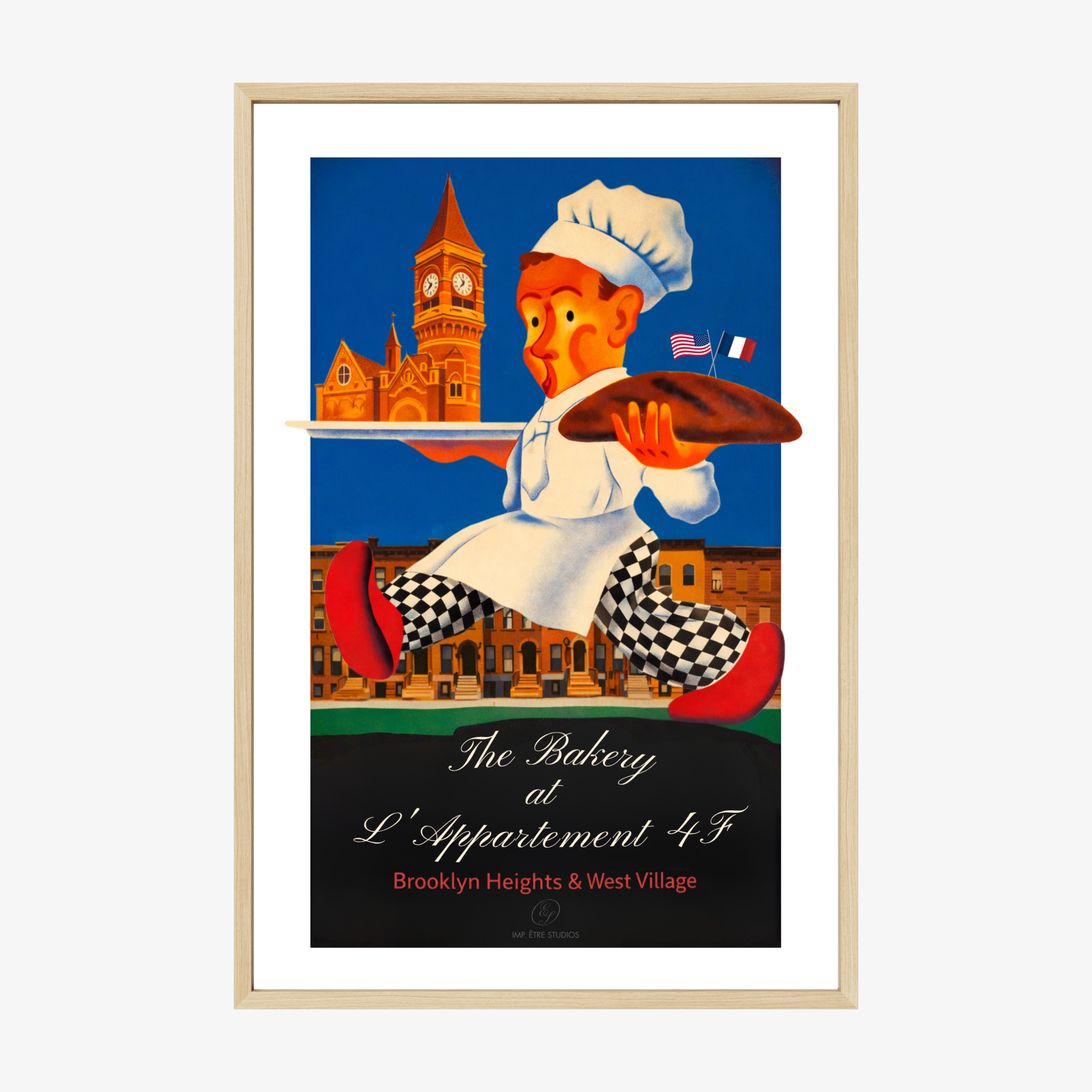 L'Apartmement 4F Art Deco Poster