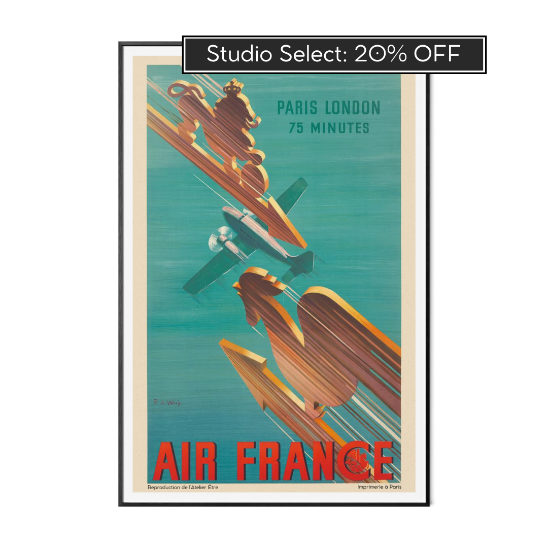 Paris to London in 90m - via Air France