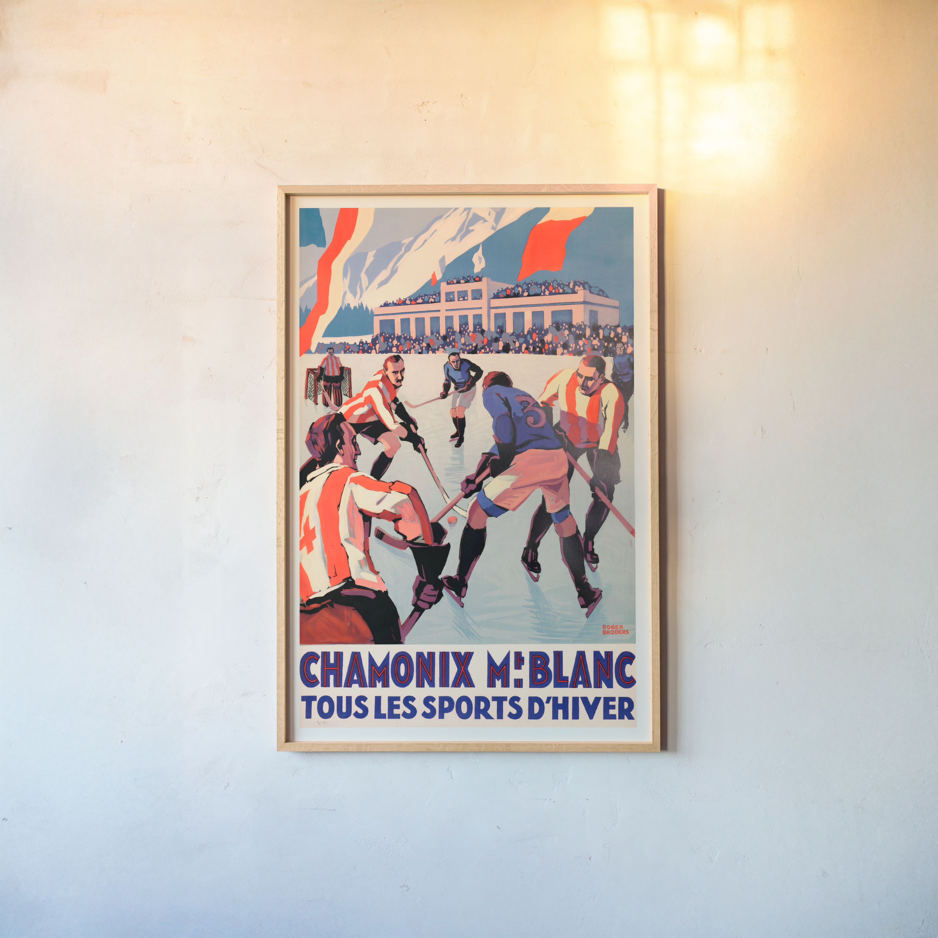 Hockey à Chamonix, France