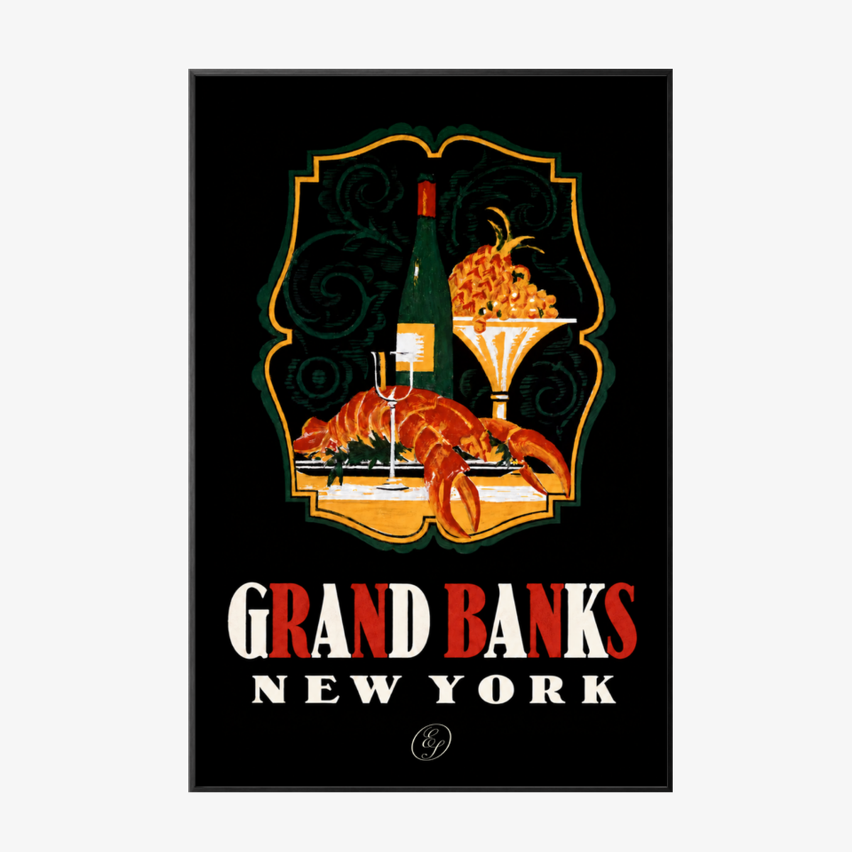 Grand Banks Black Metal Frame