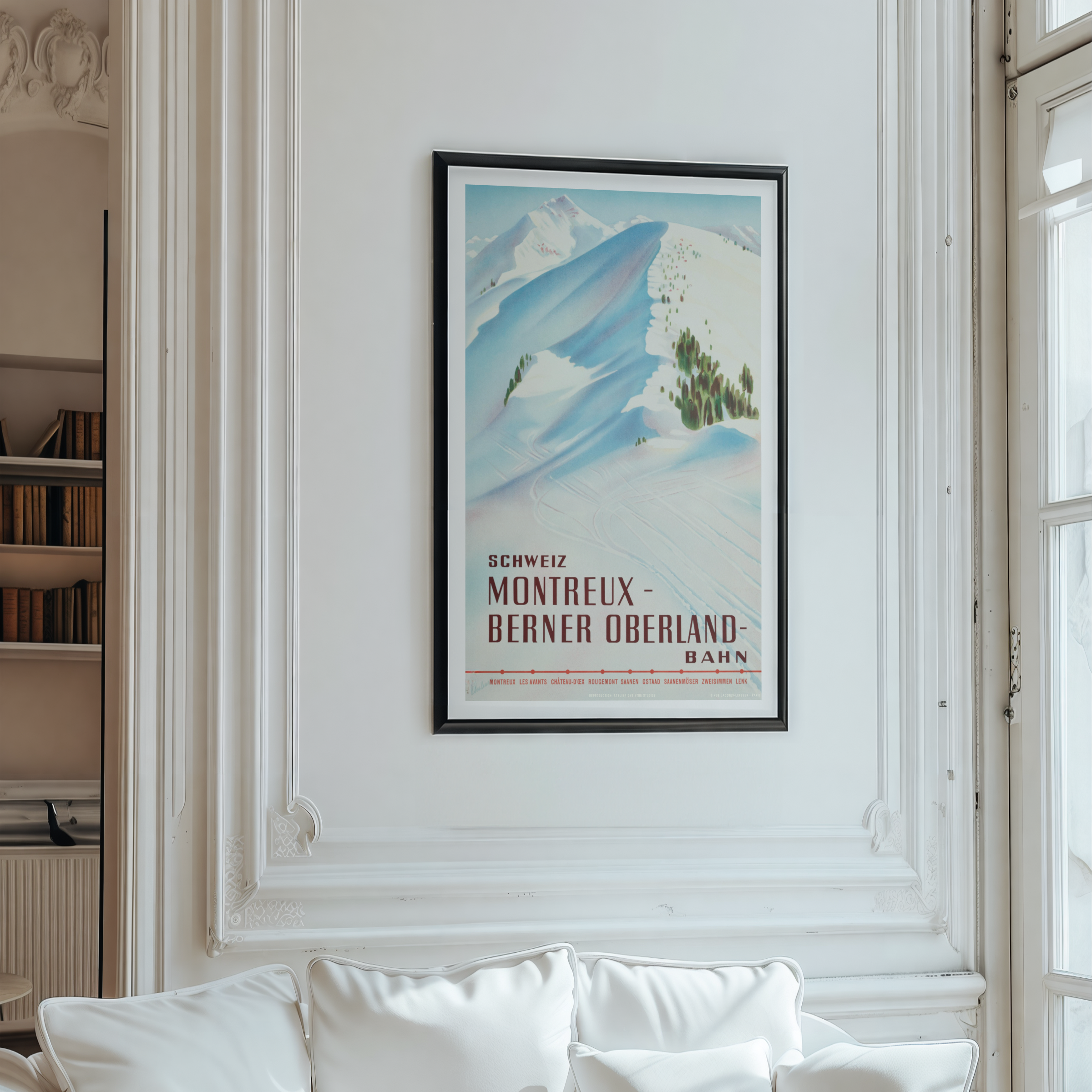 Montreux, Suisse - Arrêts ferroviaires
