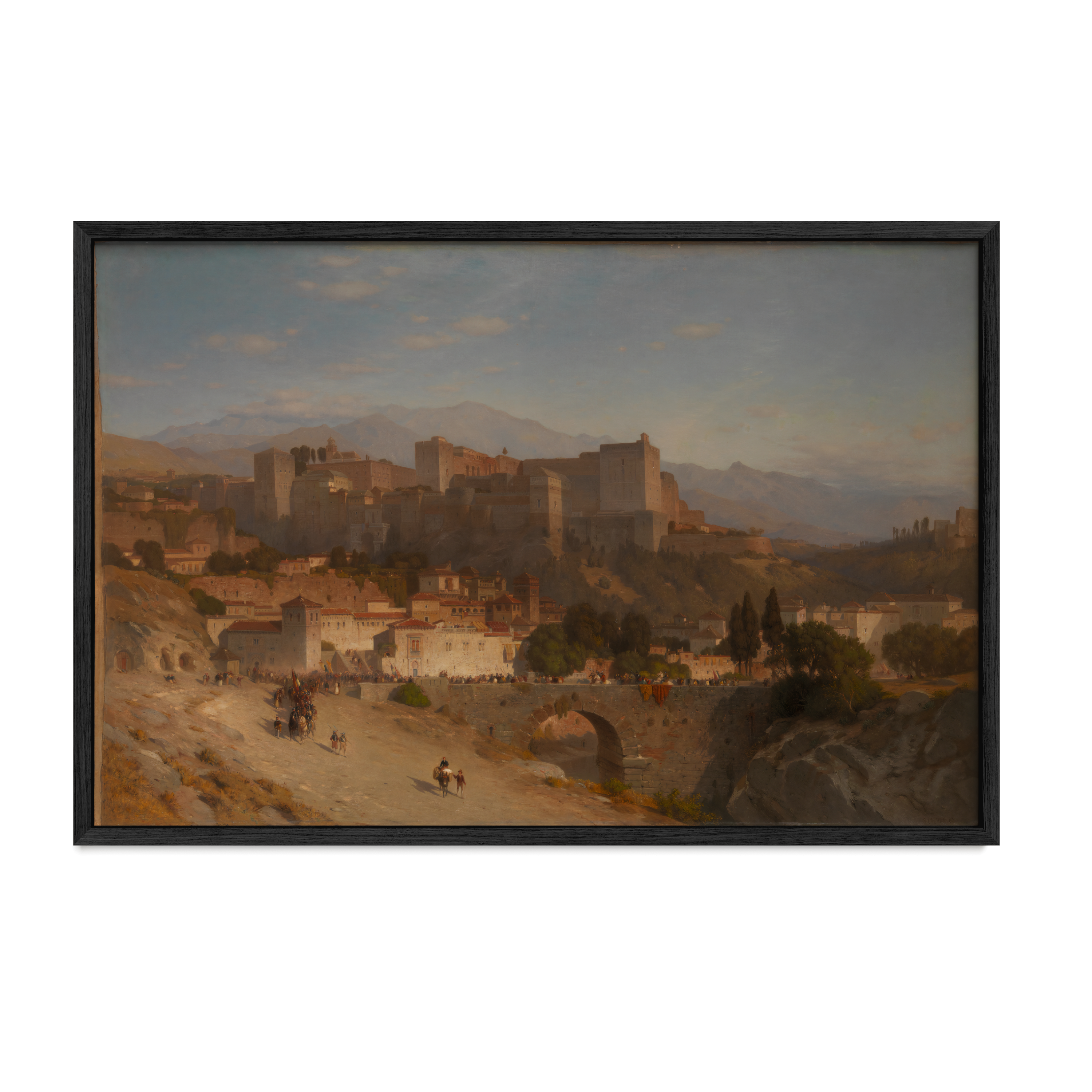 La colline de l'Alhambra, Grenade