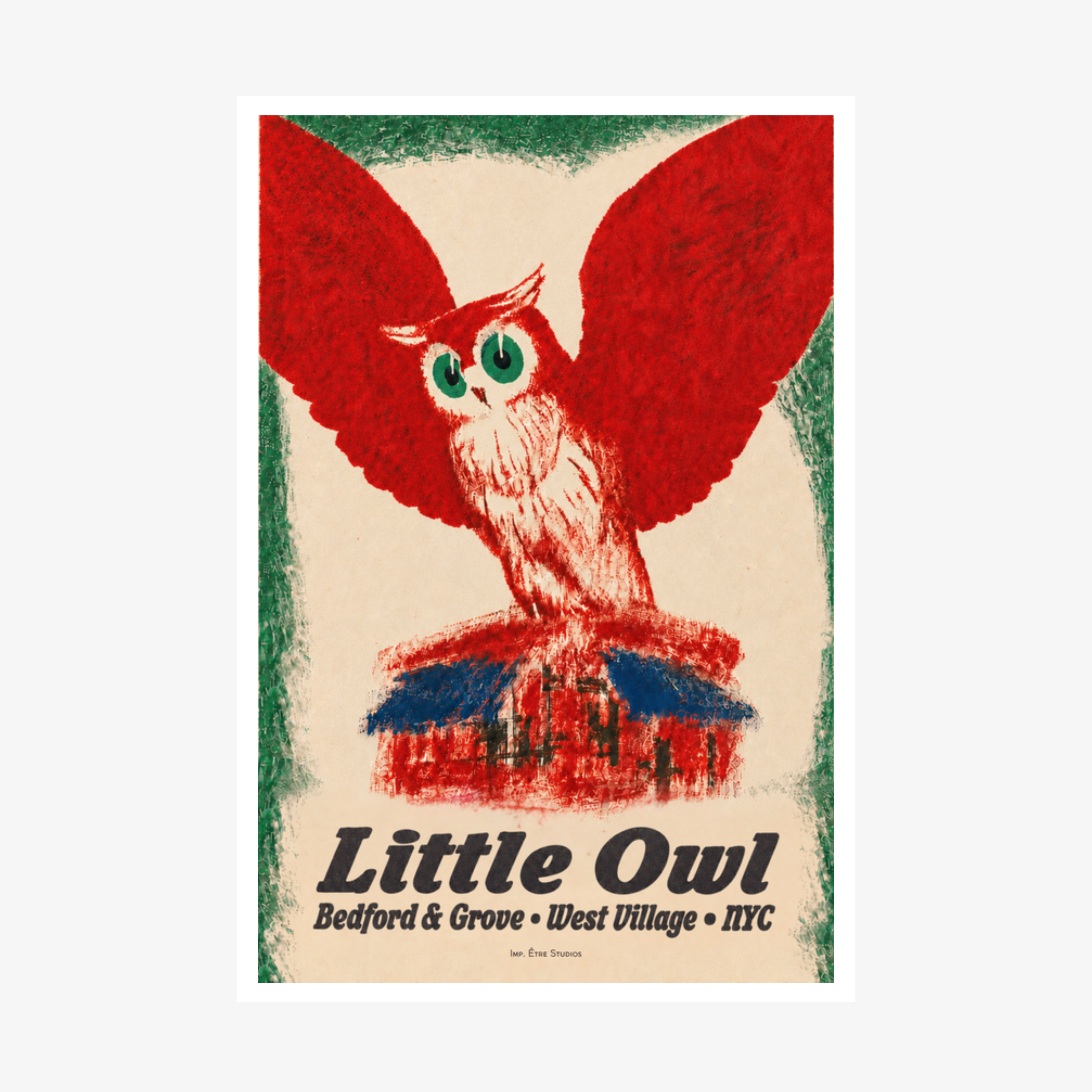 Little Owl Unframed Frame