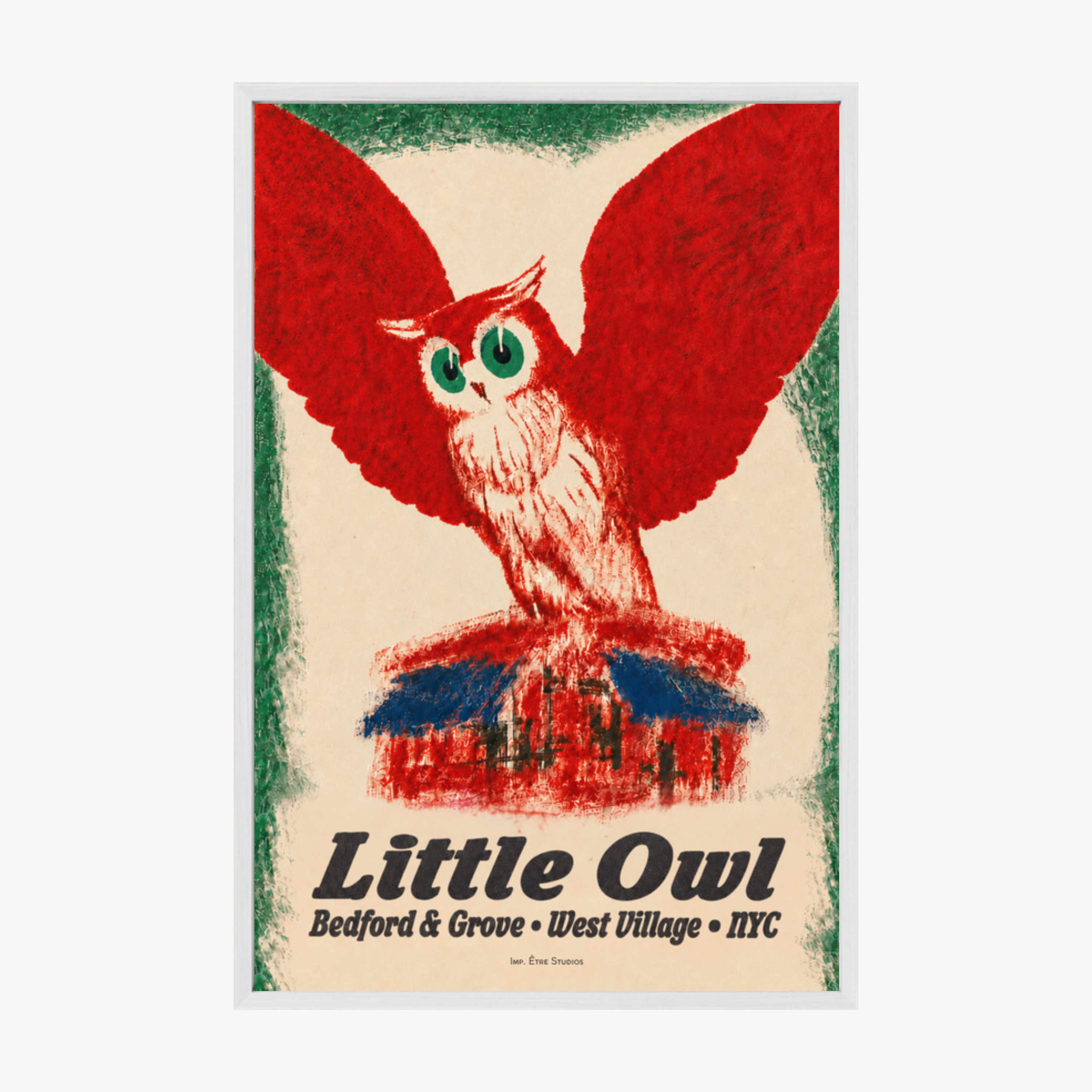 Little Owl White Oak Frame