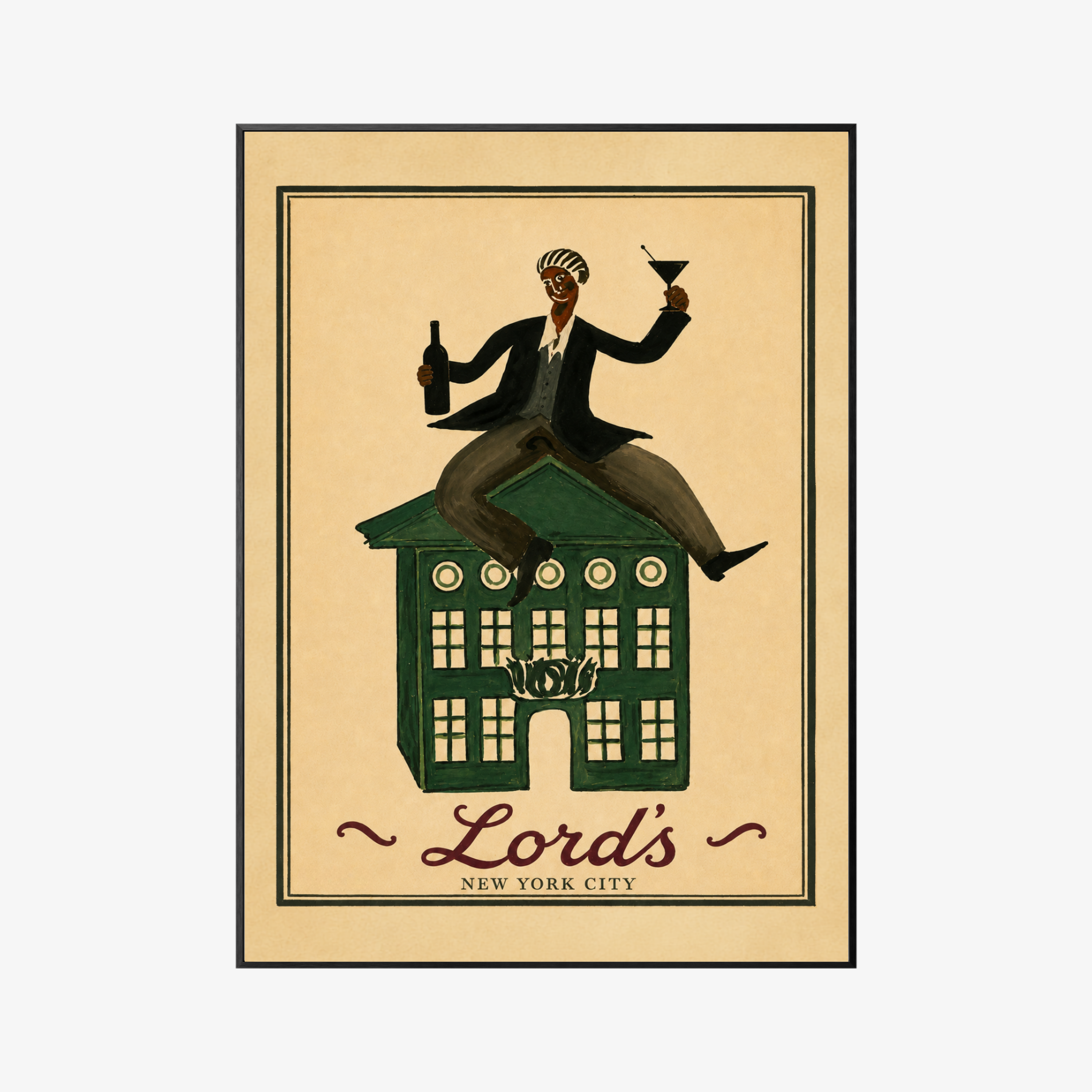 Lord's English - Vintage Advertising Poster