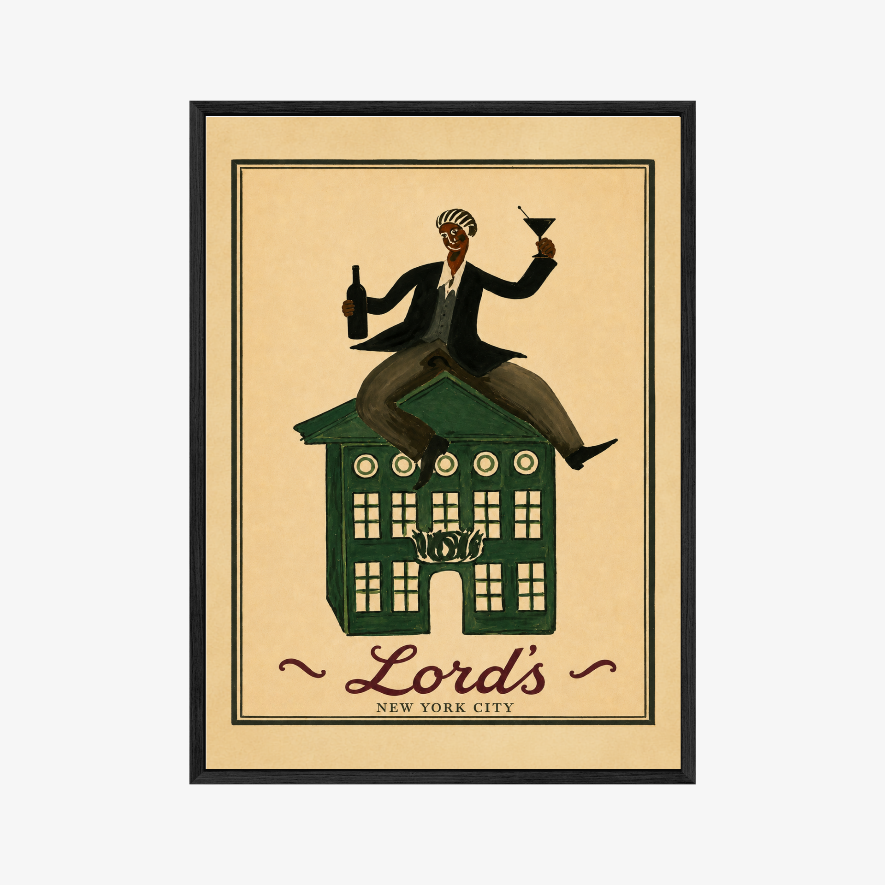Lord's English - Vintage Advertising Poster