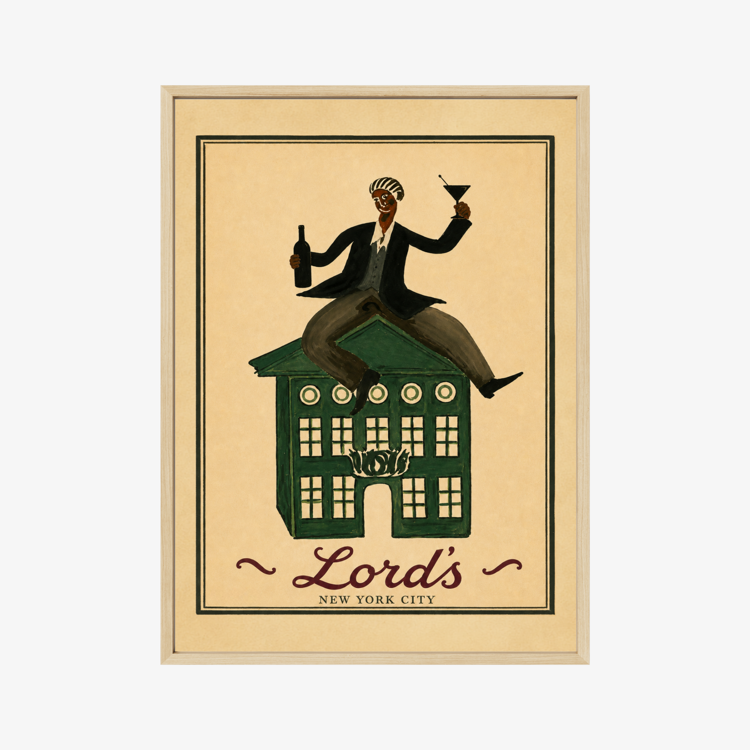 Lord's English - Vintage Advertising Poster