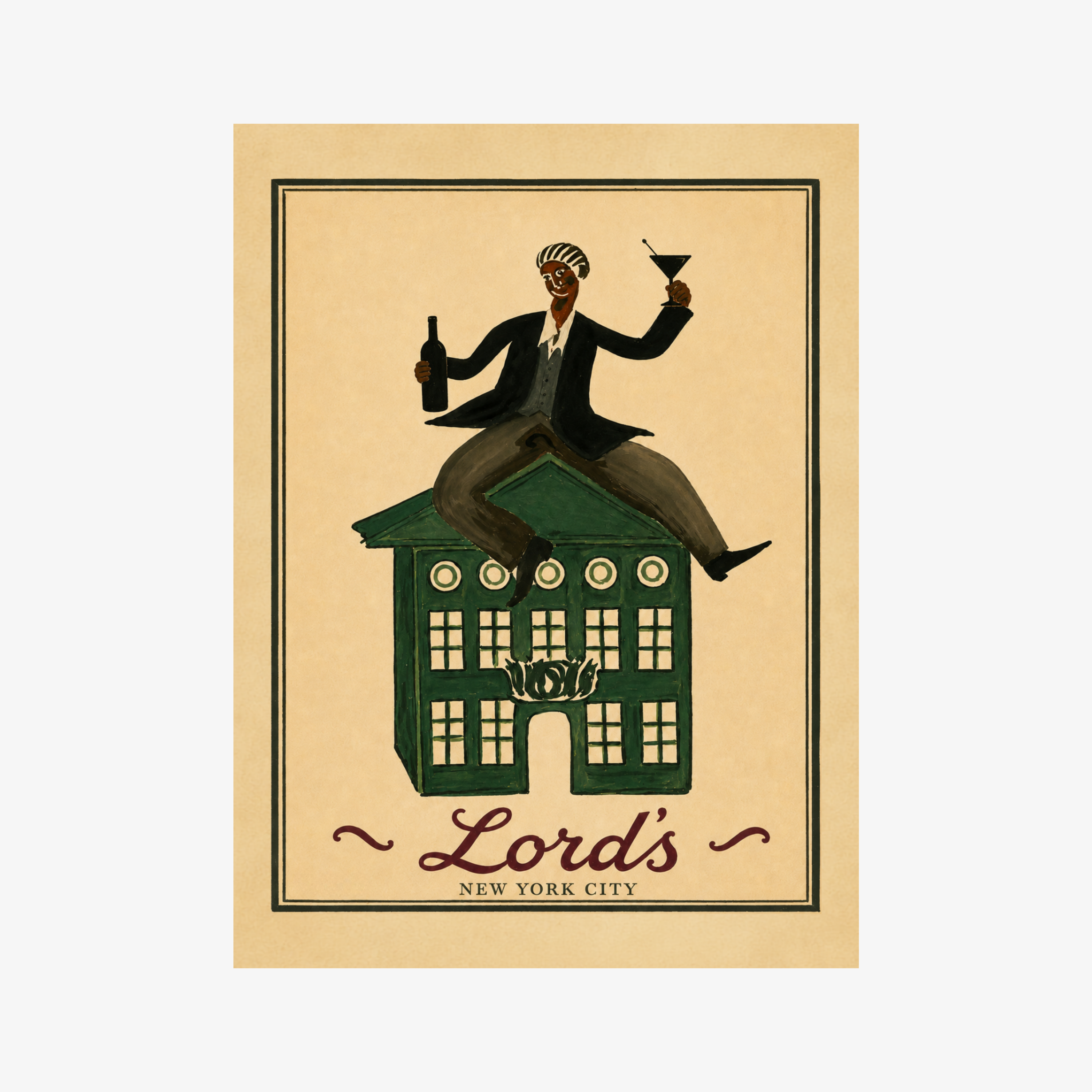 Lord's English - Vintage Advertising Poster