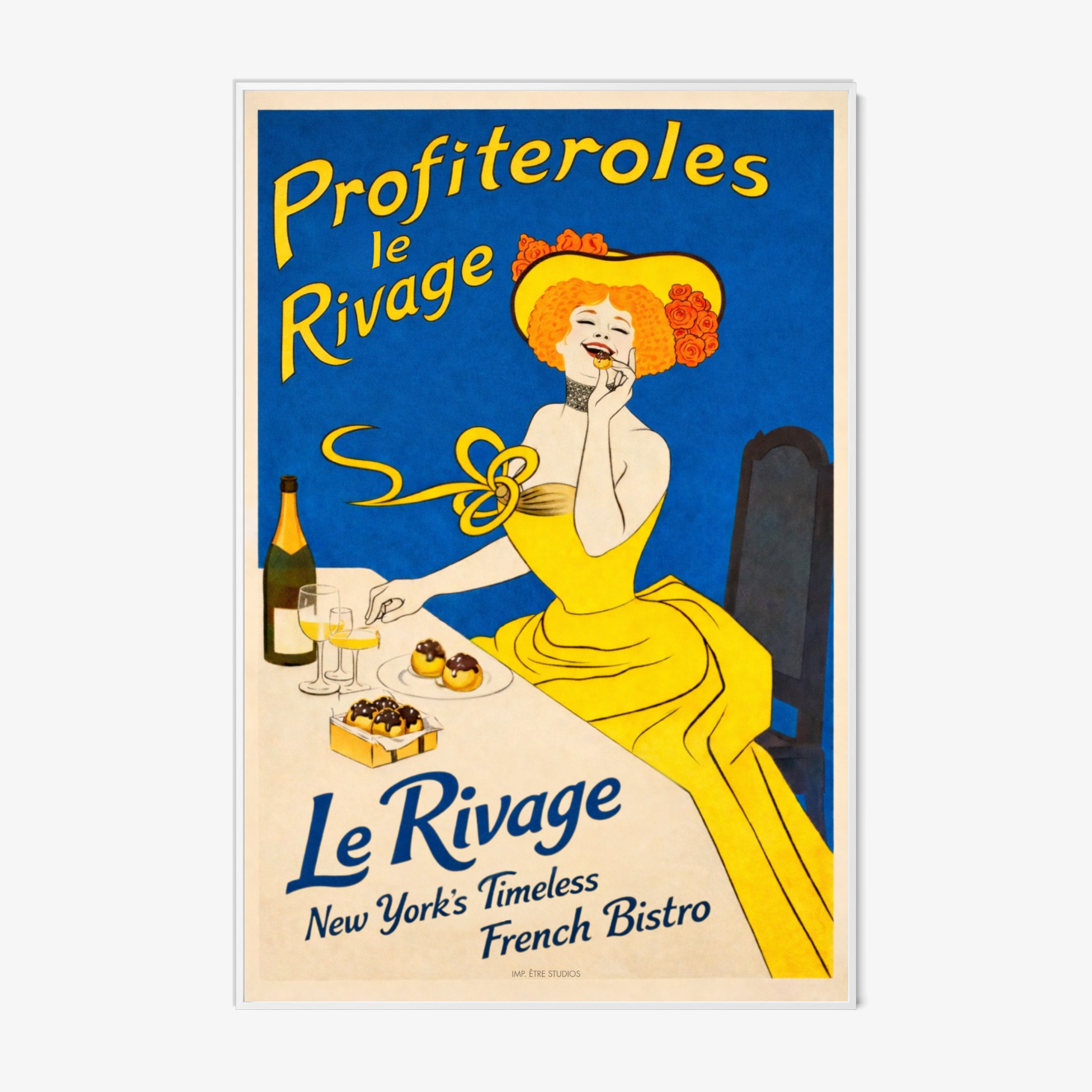 Le Rivage Profiteroles Lithographic Poster