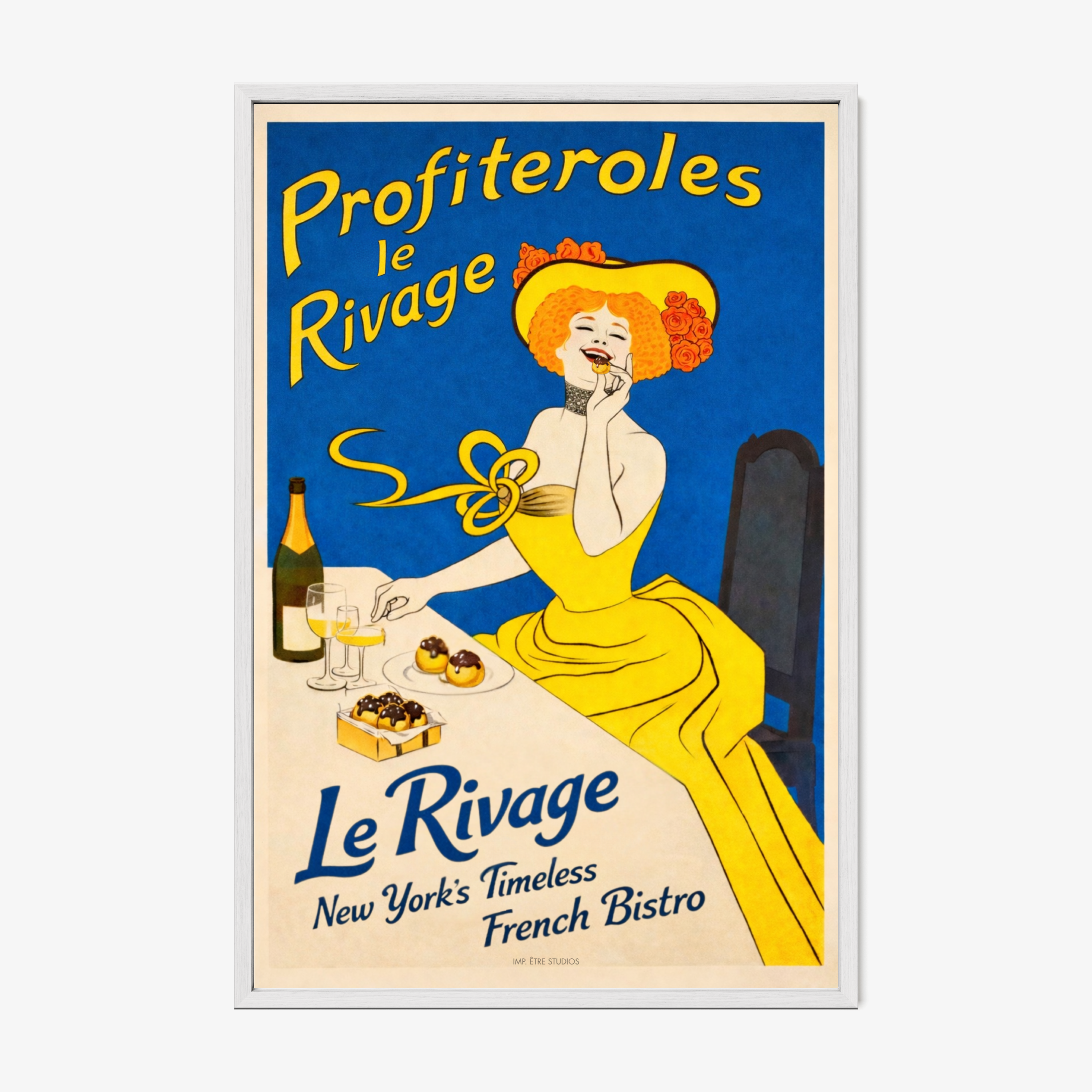 Le Rivage Profiteroles Lithographic Poster