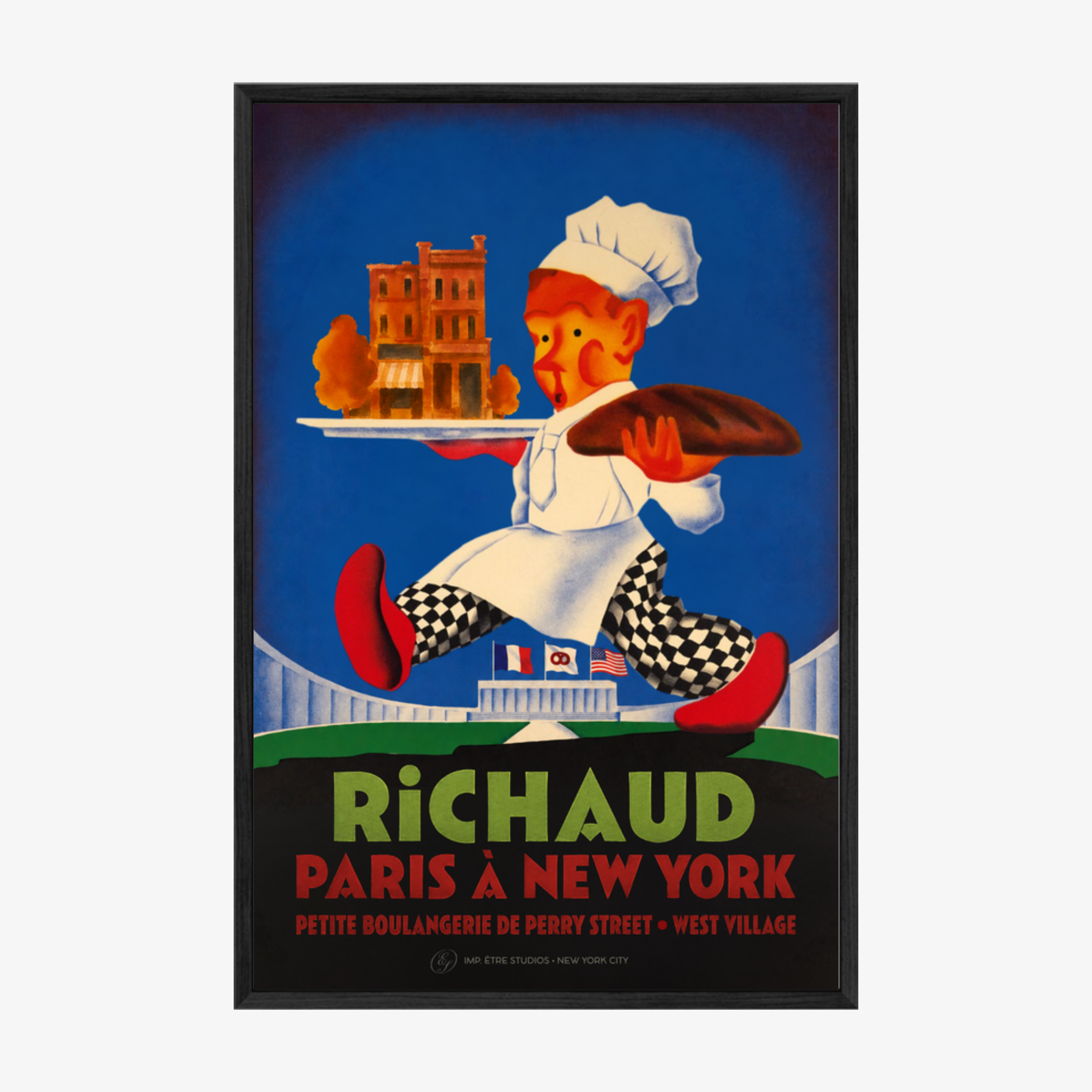 Richaud Black Oak Frame