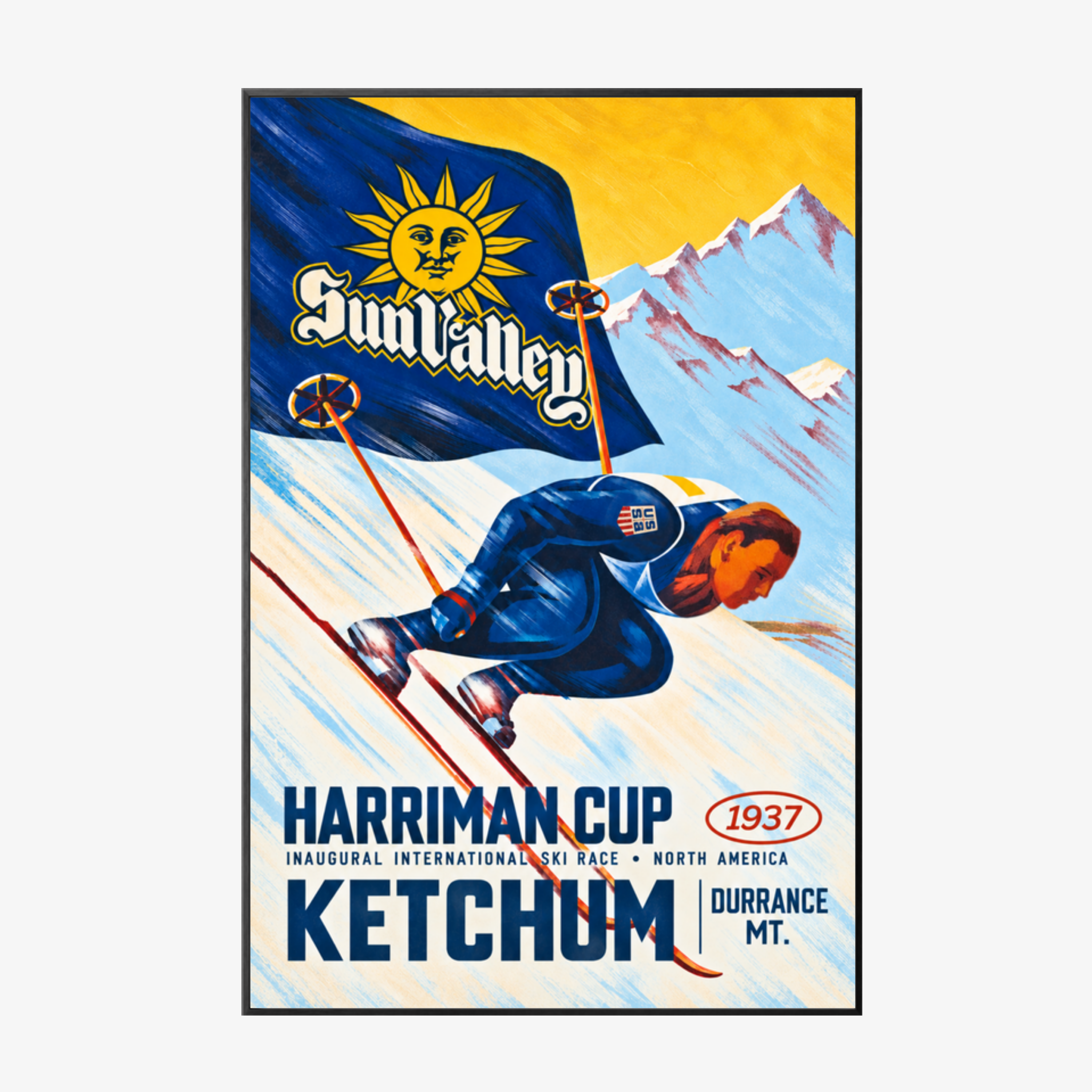 Sun Valley Harriman Cup Black Metal Frame
