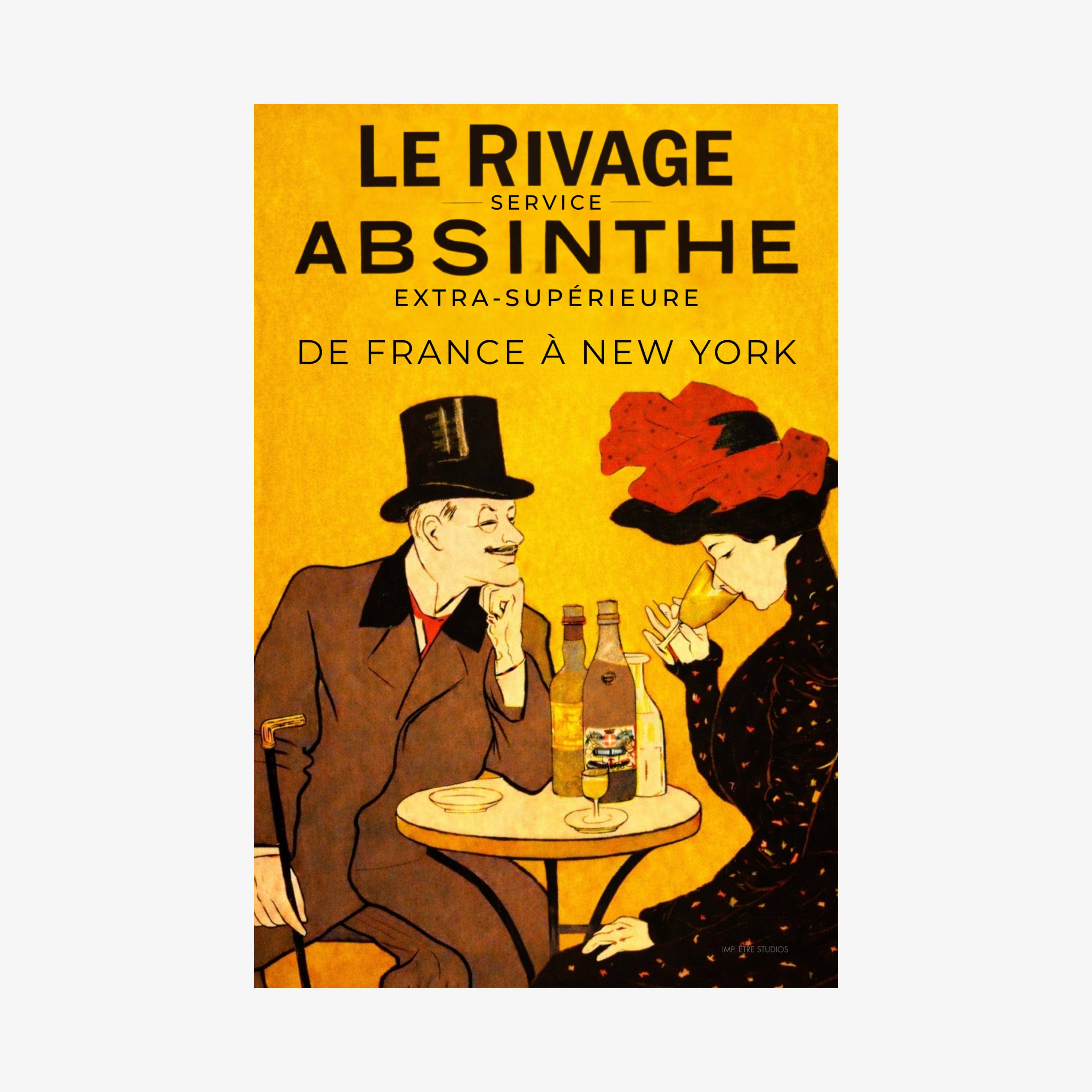 Le Rivage Absinthe Poster