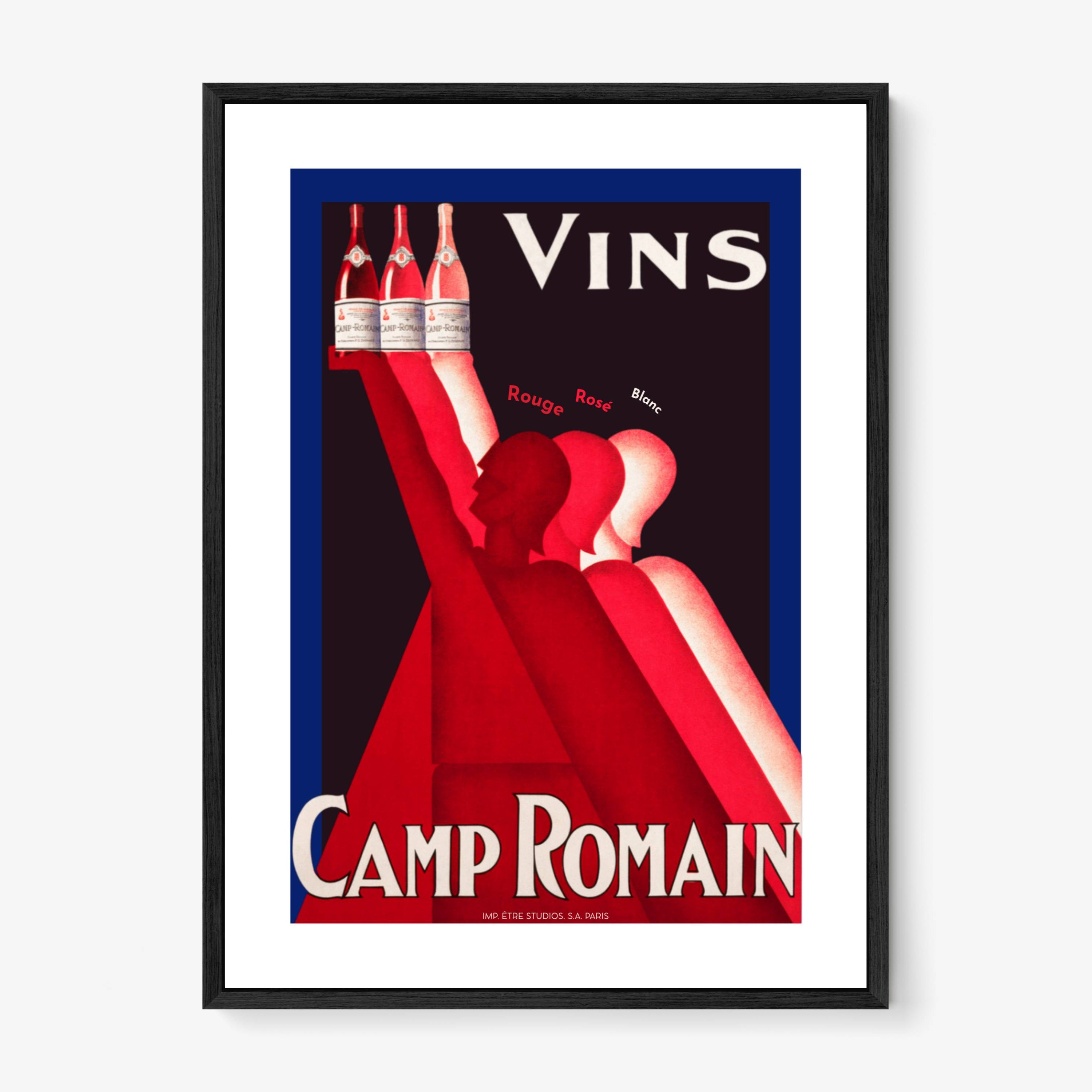 Vins! Vintage French Wine Ad
