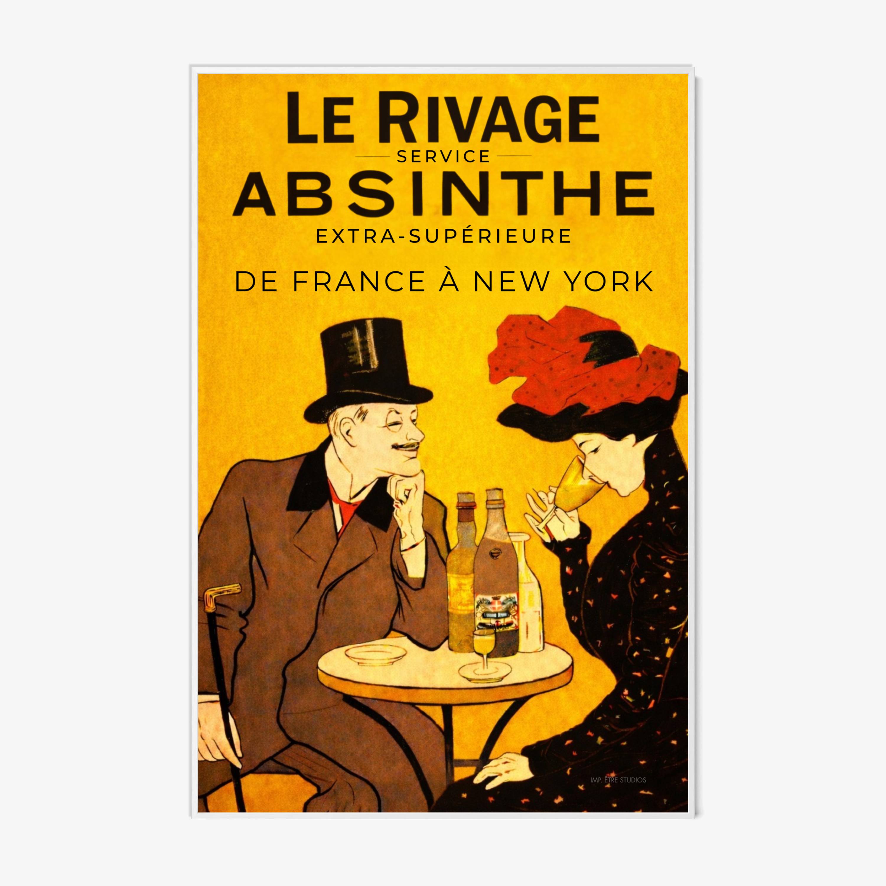 Le Rivage Absinthe Poster